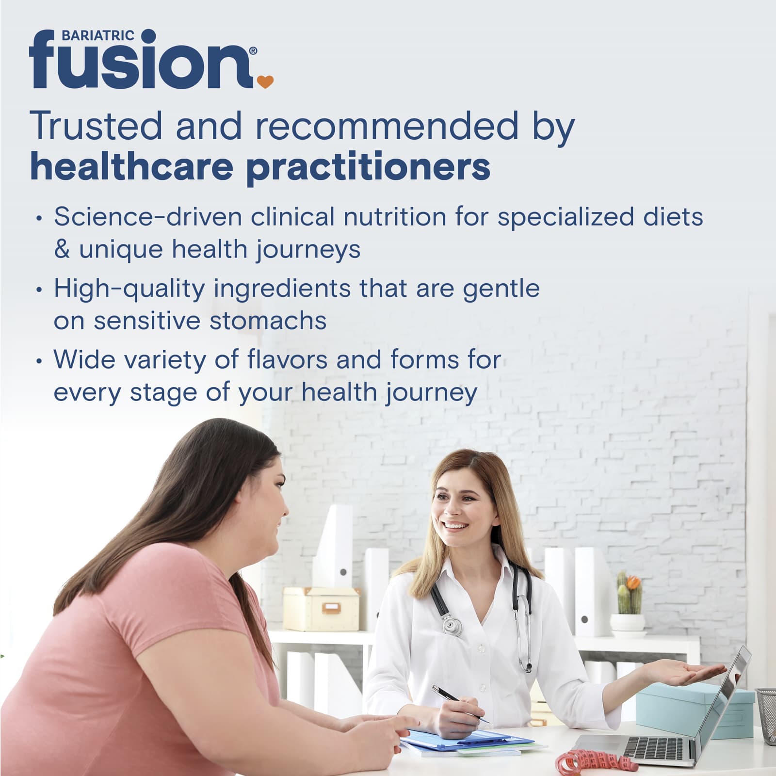 Bariatric Fusion GLP-One Support, Prebiotic Fiber Powder – 165 g — étiquette 4