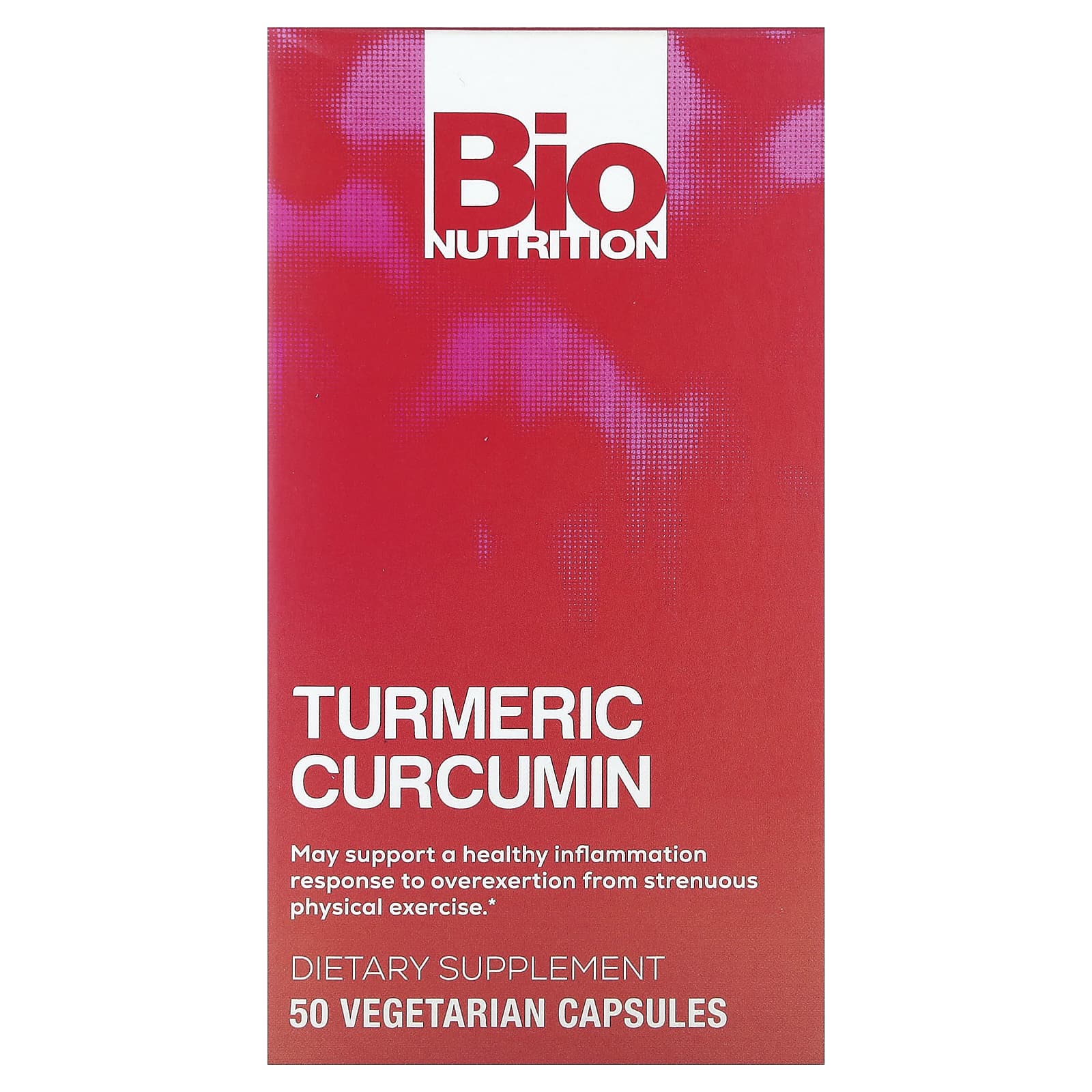 Bio Nutrition Turmeric Curcumin – 50 gélules végétales — Tunisie