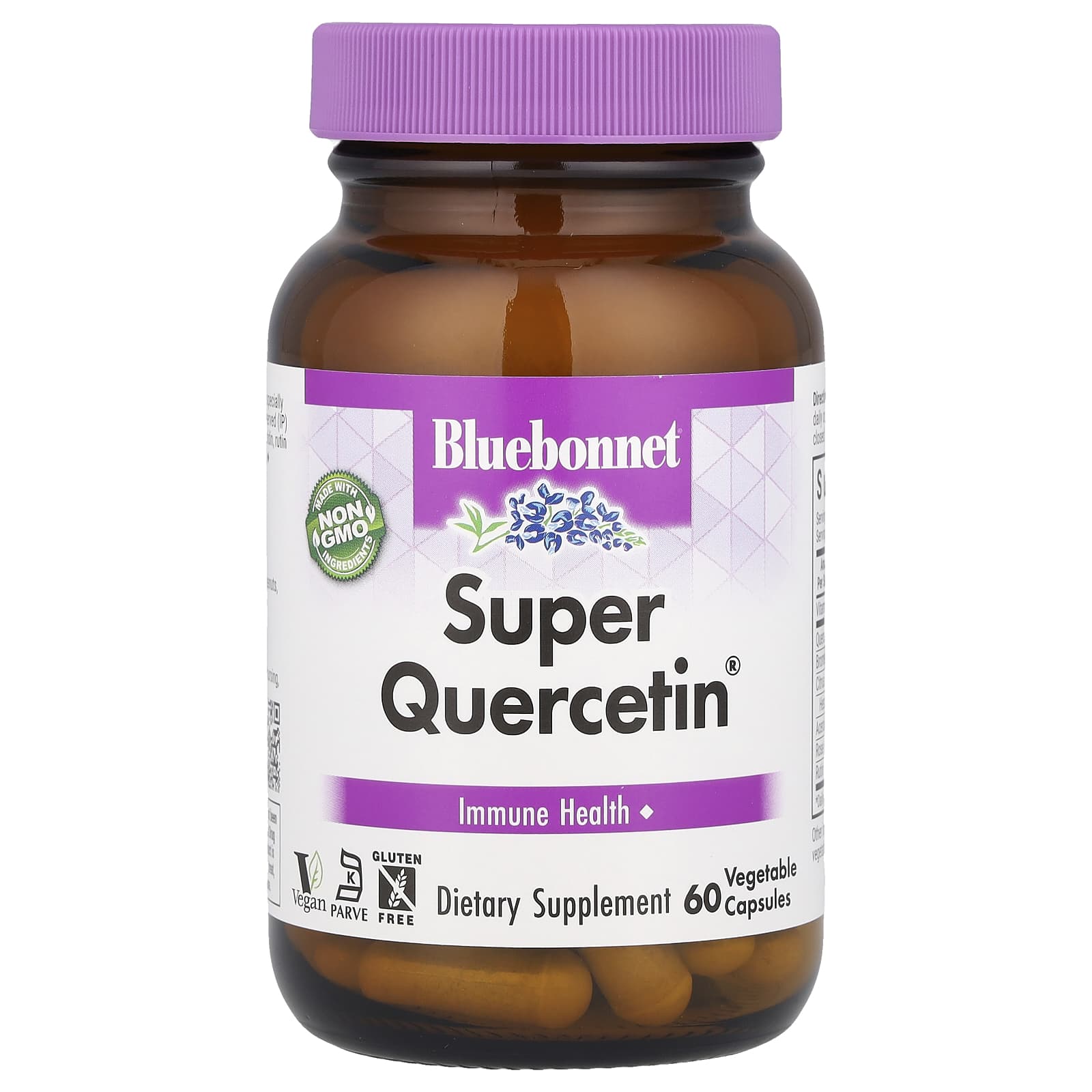 Bluebonnet Nutrition Super Quercetin, 60 Vegetable Capsules — Tunisie