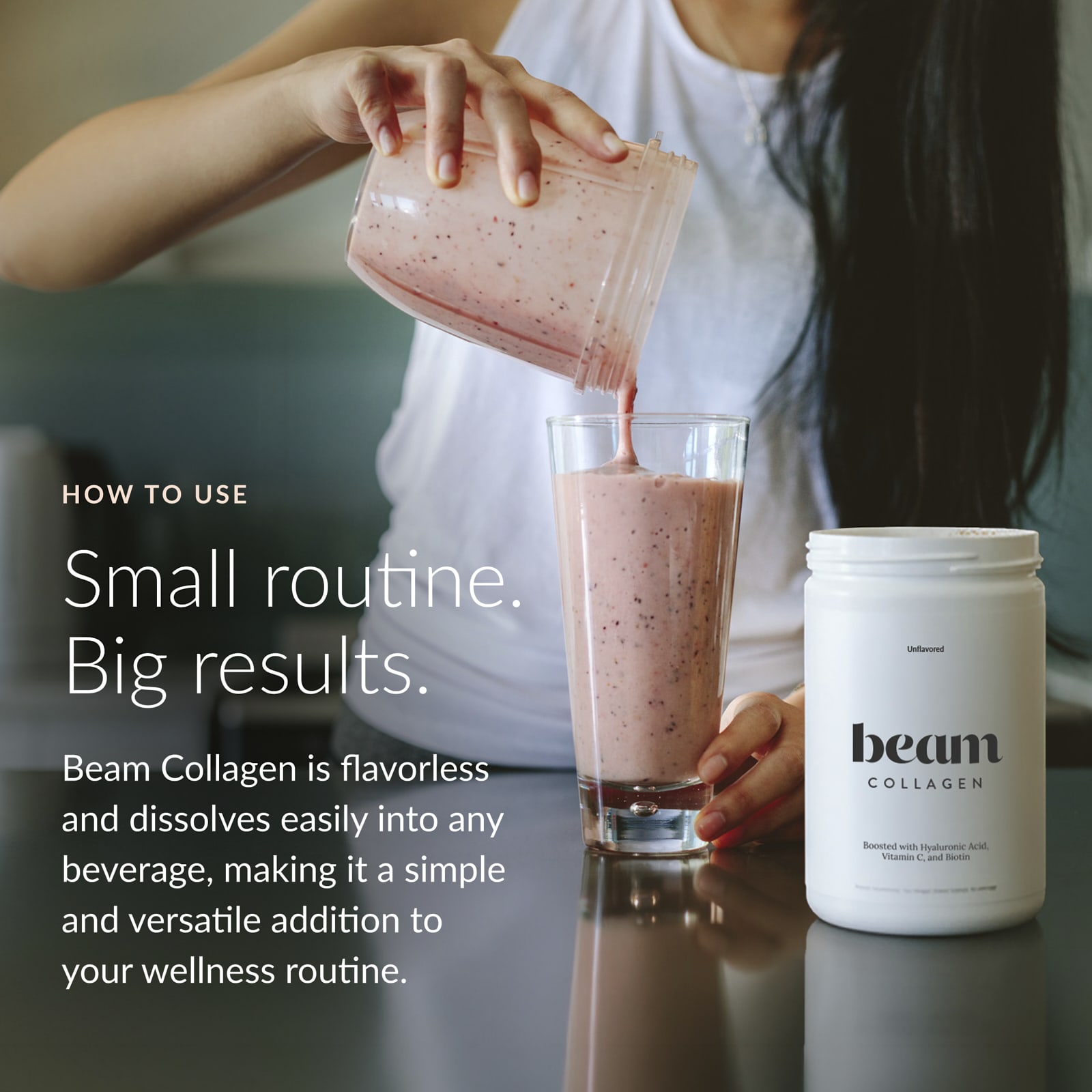 Beam Collagen – Sans arôme – 309 g — étiquette 5