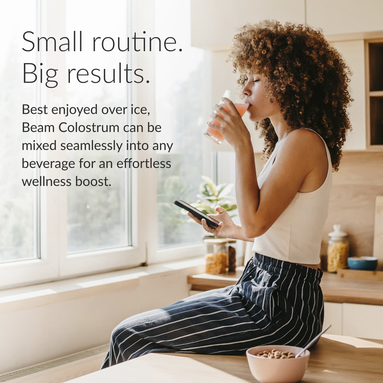 Beam Colostrum – Raspberry Lemon – 147 g — étiquette 4
