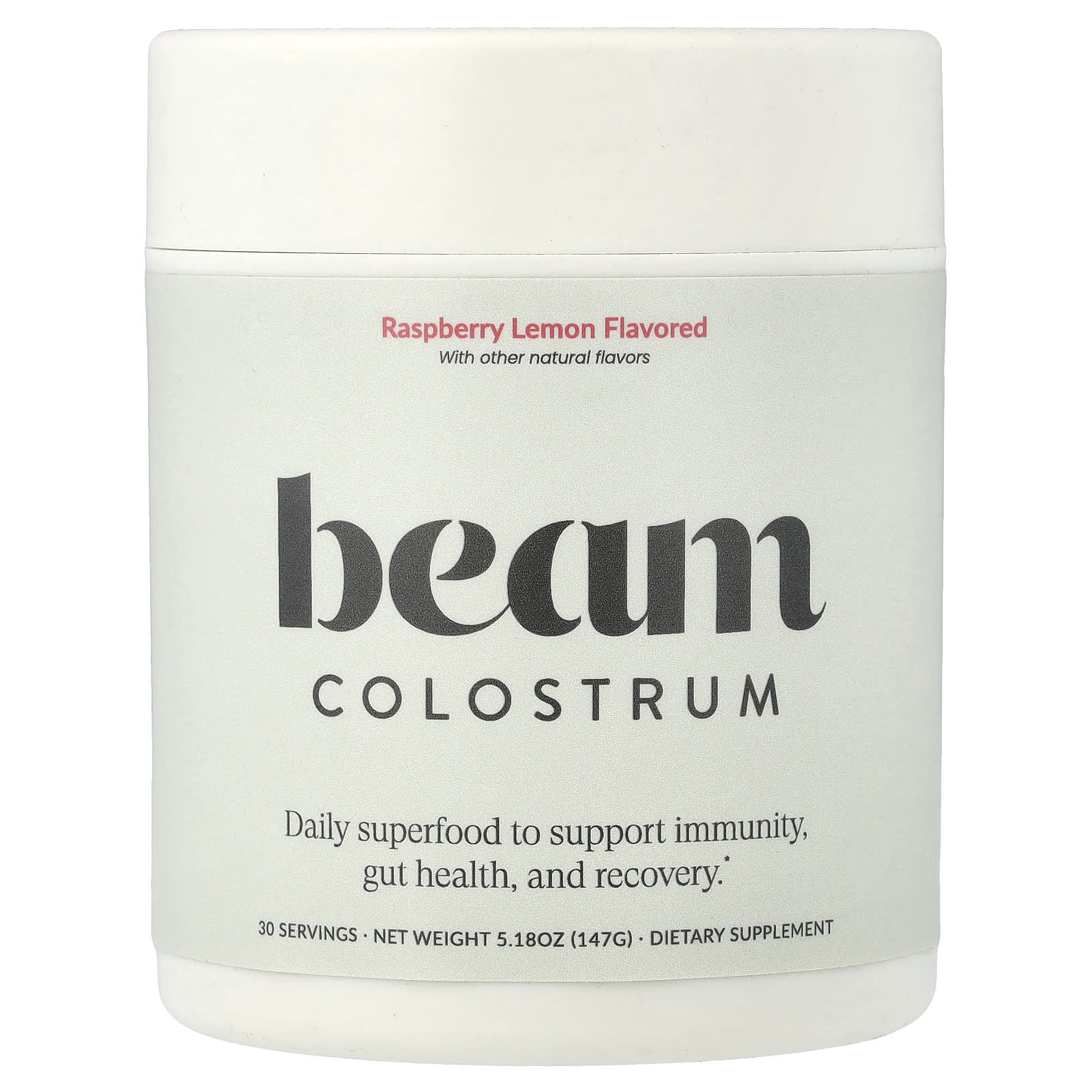 Beam Colostrum – Raspberry Lemon – 147 g — Tunisie