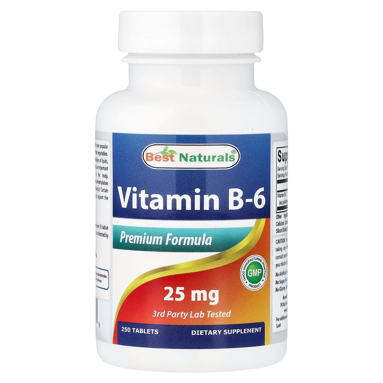 Best Naturals Vitamin B6 – 120 comprimés — Tunisie