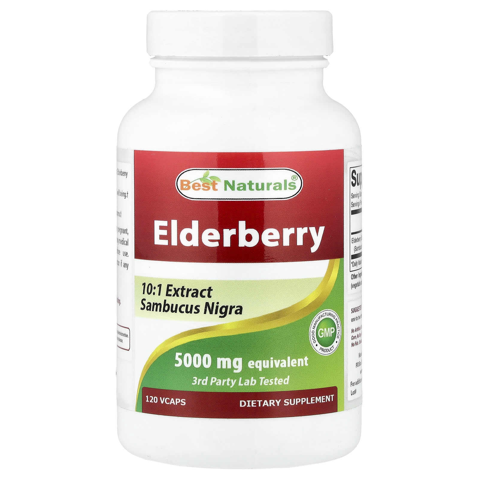 Best Naturals Elderberry – Elderberry – 5000 mg — Tunisie