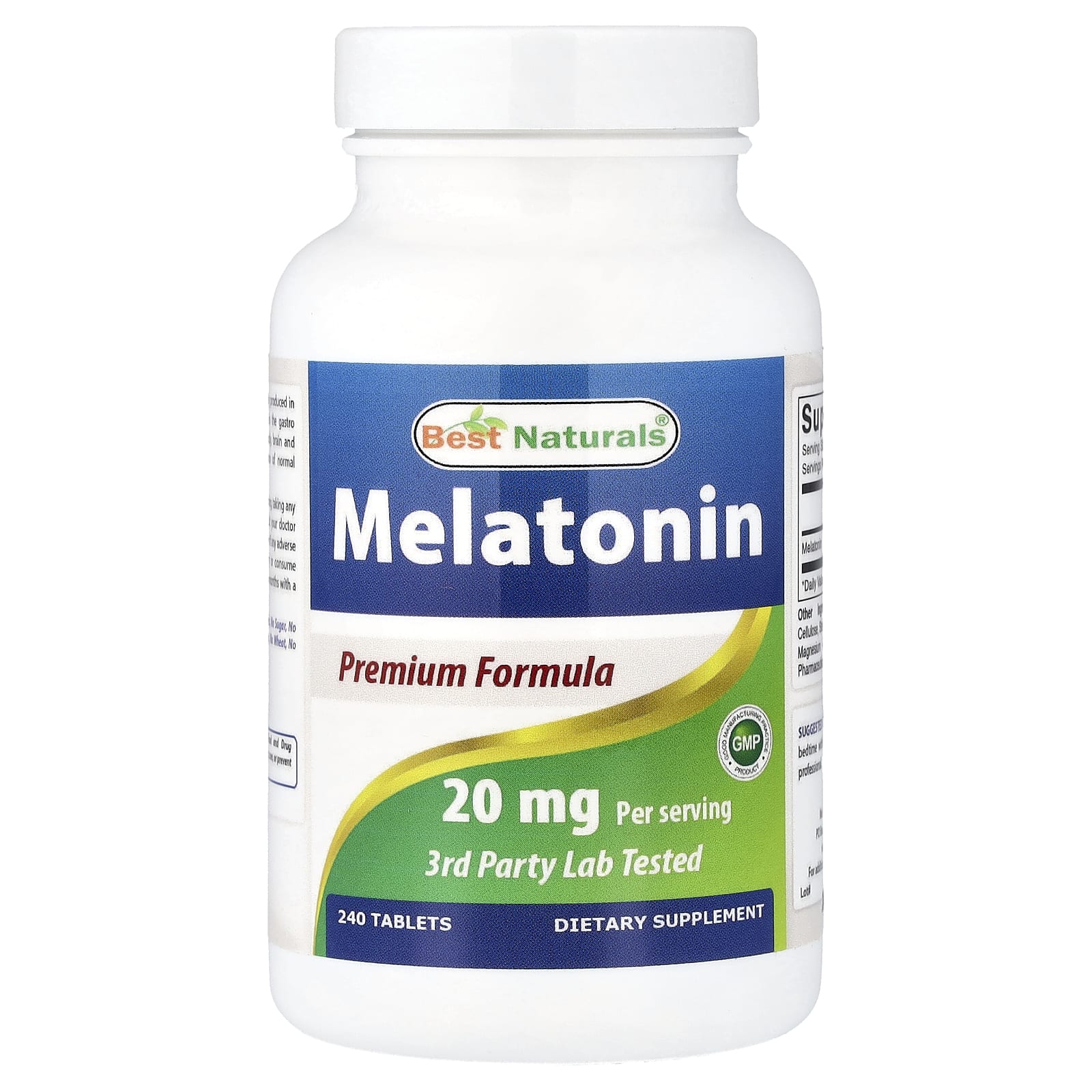 Best Naturals Melatonin – 240 comprimés — Tunisie