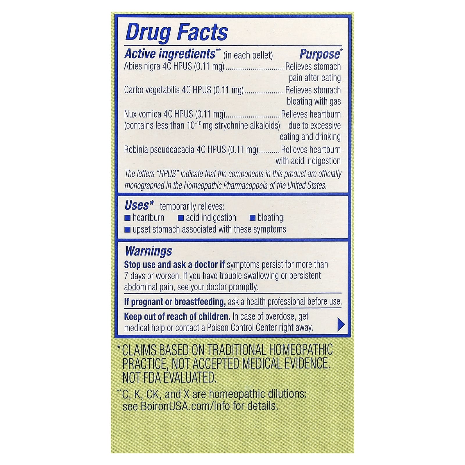 Boiron Acidil On The Go, Multi-Symptom Heartburn Relief, 2 Portable Tubes, 80 Pellets Each — photo 2 sur 2