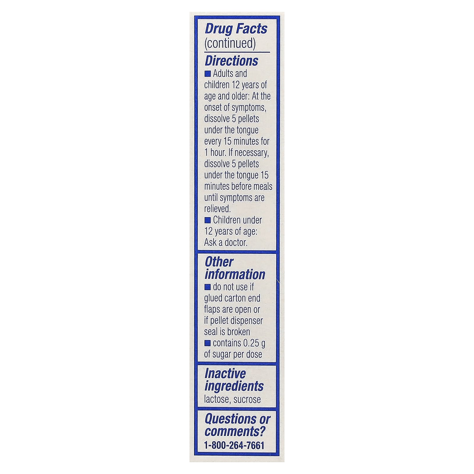Boiron Acidil On The Go, Multi-Symptom Heartburn Relief, 2 Portable Tubes, 80 Pellets Each — étiquette 1