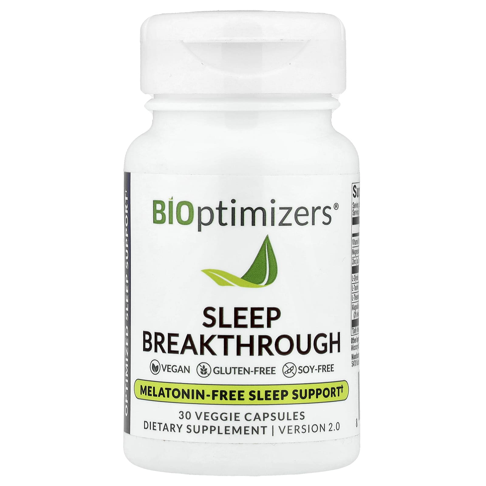 BIOptimizers Sleep Breakthrough – 30 gélules végétales — Tunisie