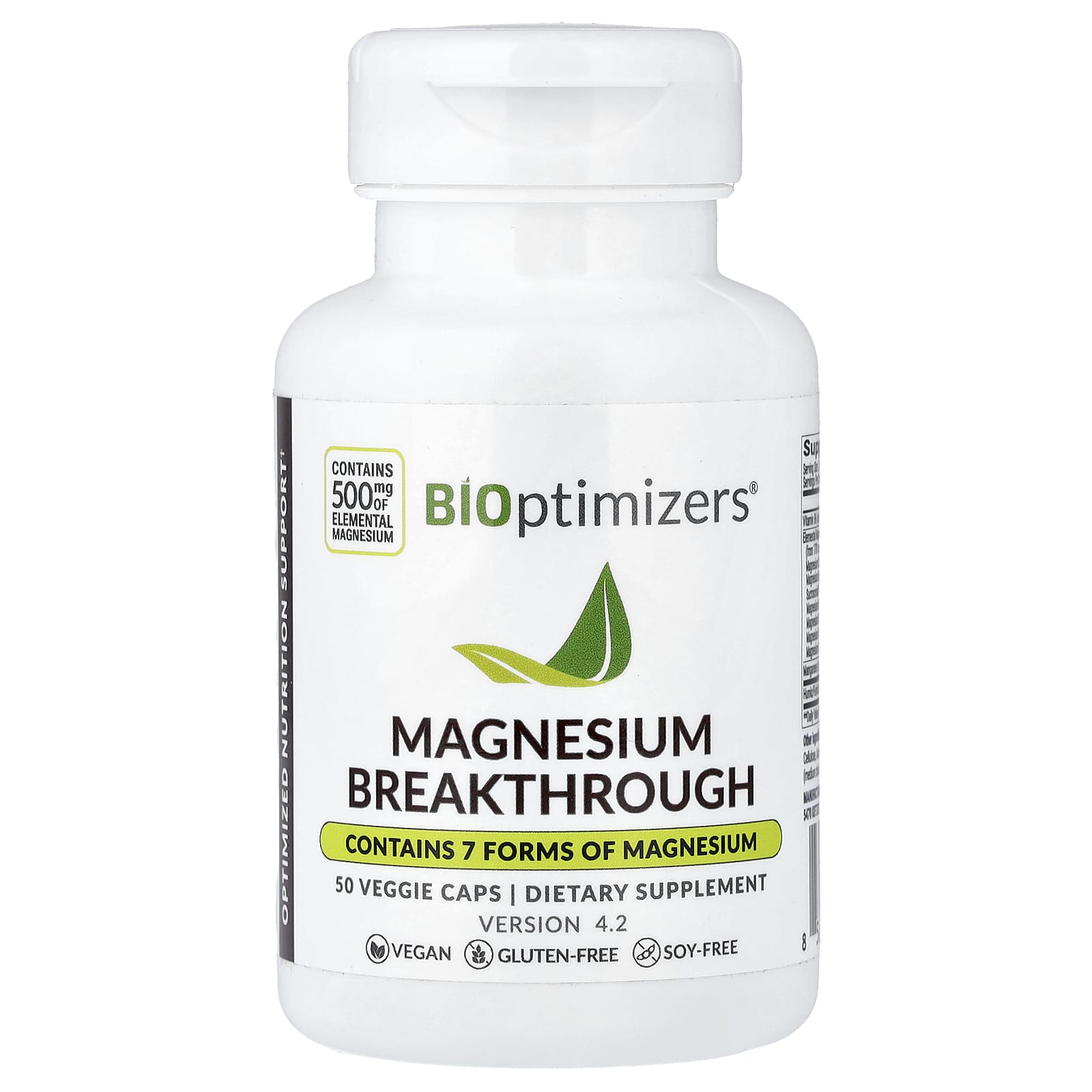 BIOptimizers Magnesium Breakthrough – 50 gélules végétales — Tunisie