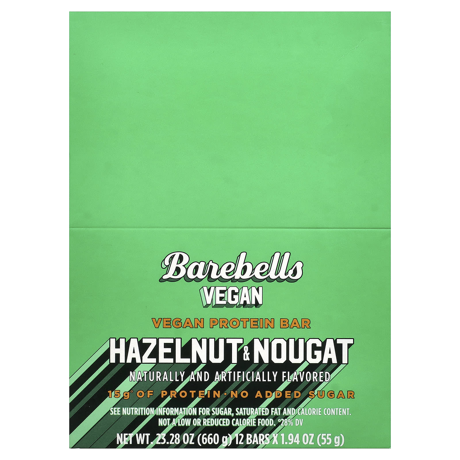 Barebells Vegan Protein Bar – Hazelnut & Nougat – 55 g — Tunisie