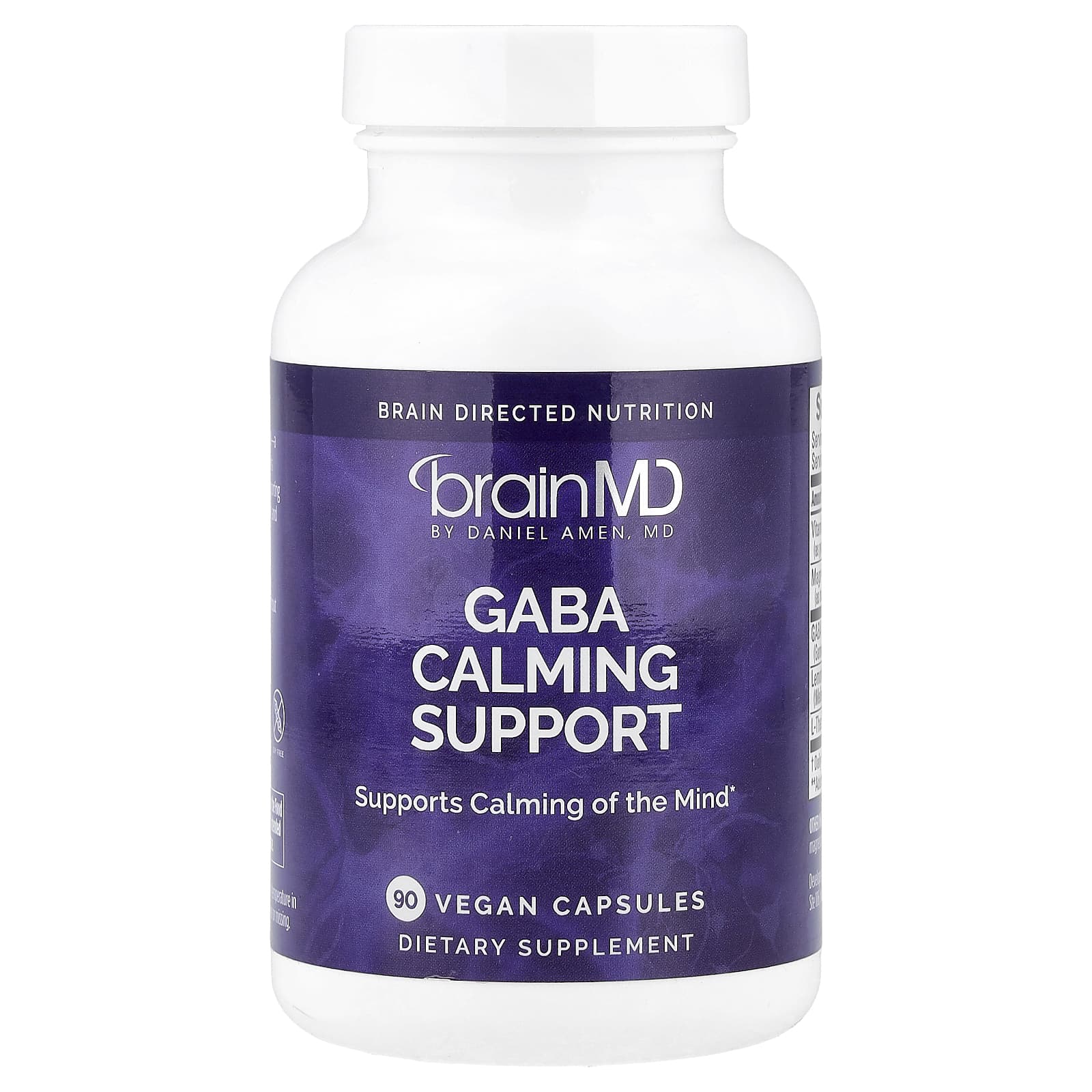 BrainMD Gaba Calming Support – 90 gélules véganes — Tunisie