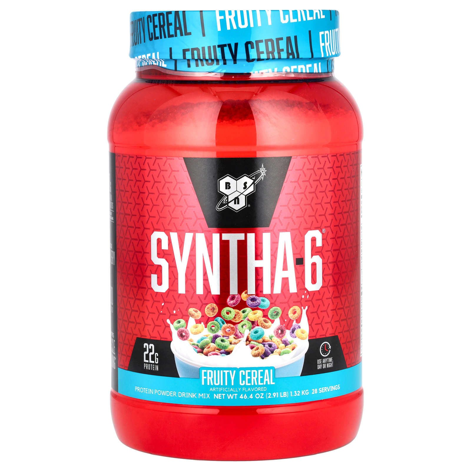 BSN Syntha-6, Protein Powder Drink Mix – Fruity Cereal – 1,32 kg — Tunisie