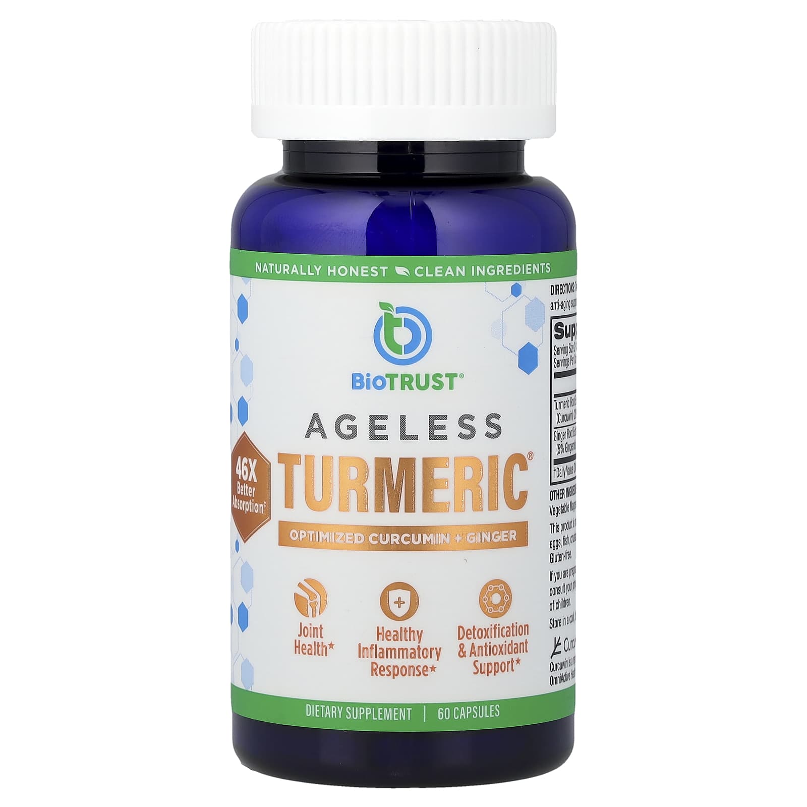 BioTRUST Ageless Turmeric – 60 gélules — Tunisie