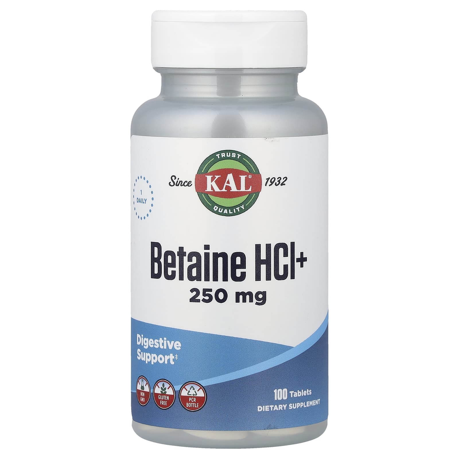 KAL Betaine HCl+ – 100 comprimés — Tunisie