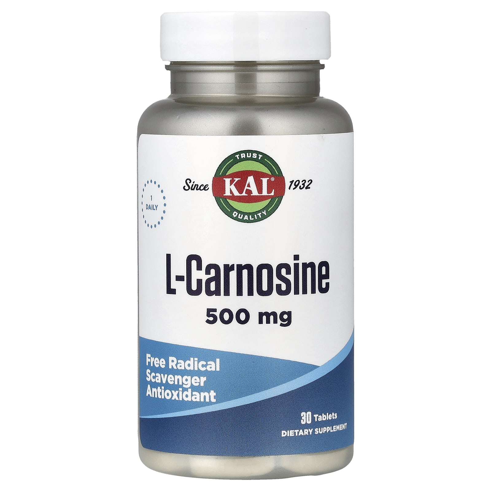KAL L-Carnosine – 30 comprimés — Tunisie