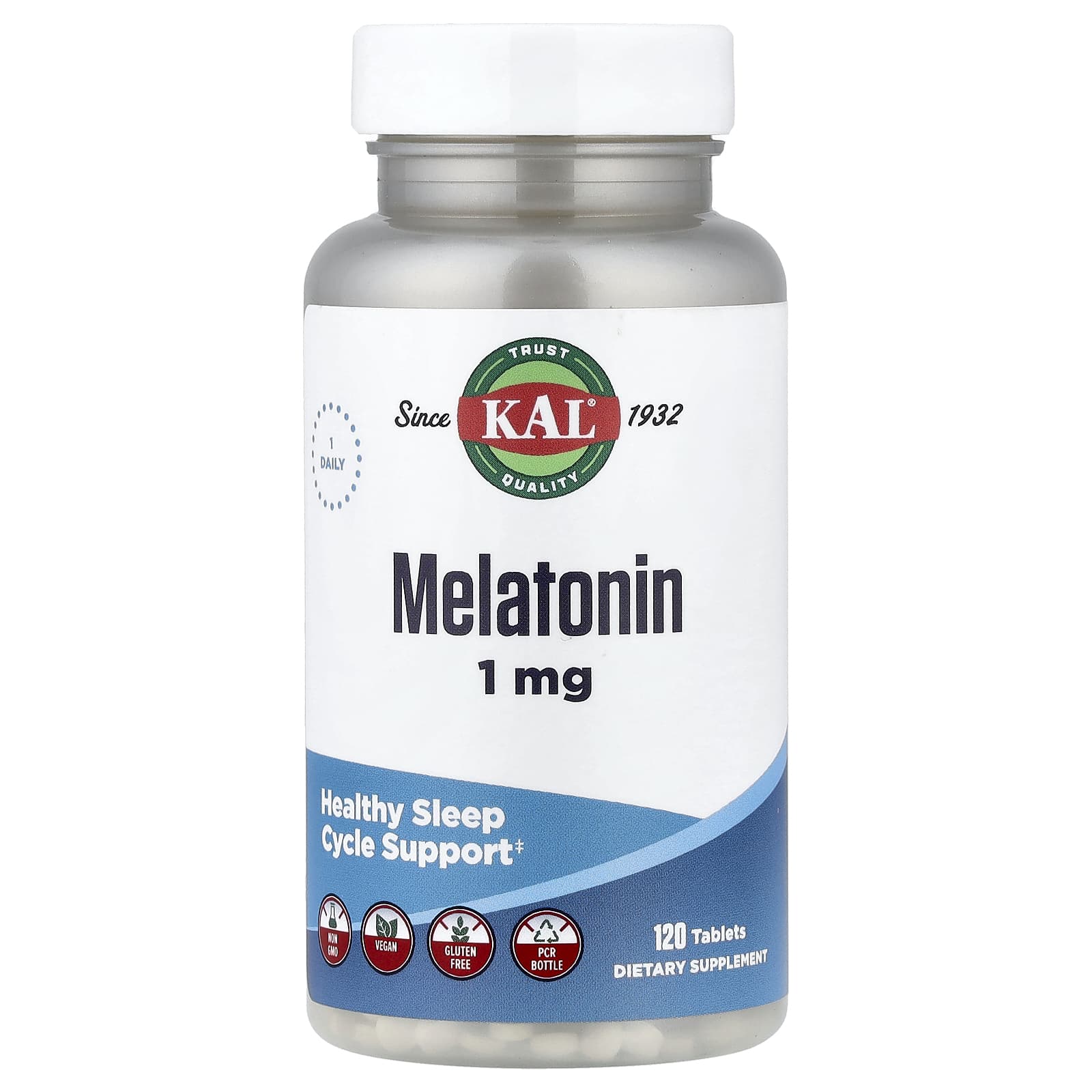 KAL Melatonin – 1 mg – 120 comprimés — Tunisie