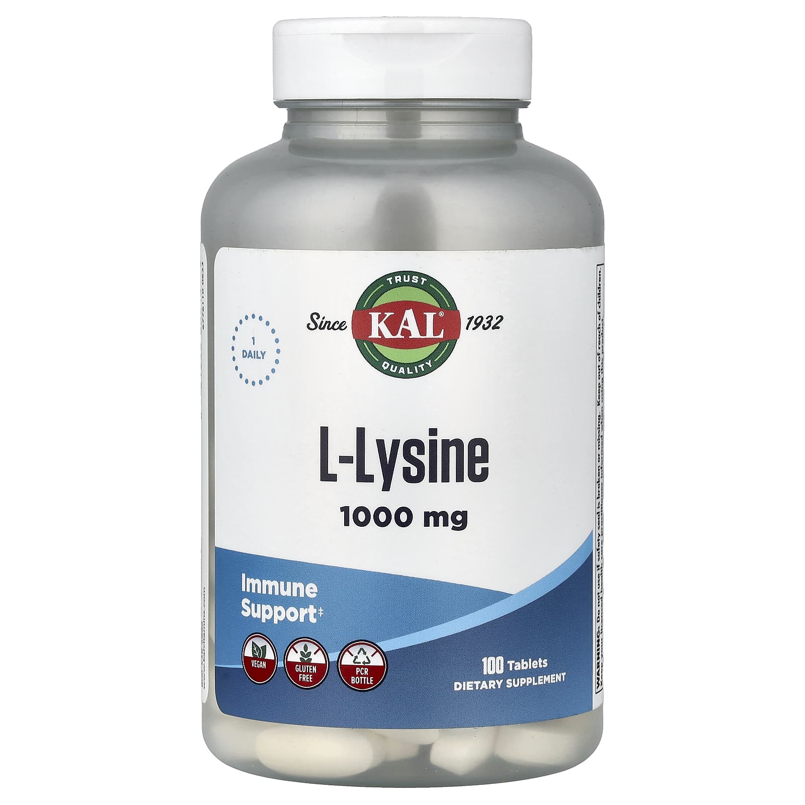 KAL L-Lysine – 100 comprimés — Tunisie