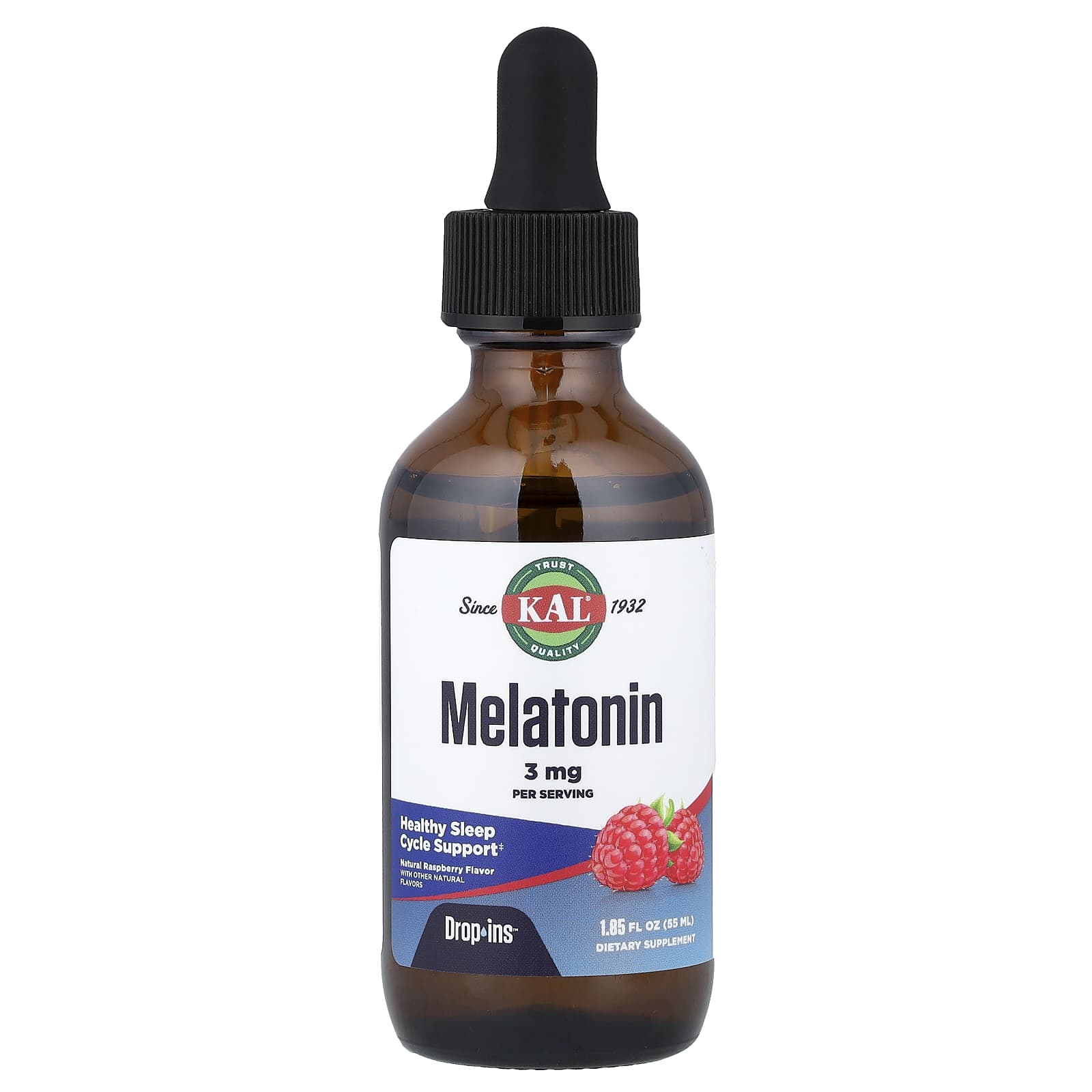 KAL Melatonin – Natural Raspberry – 55 ml — Tunisie