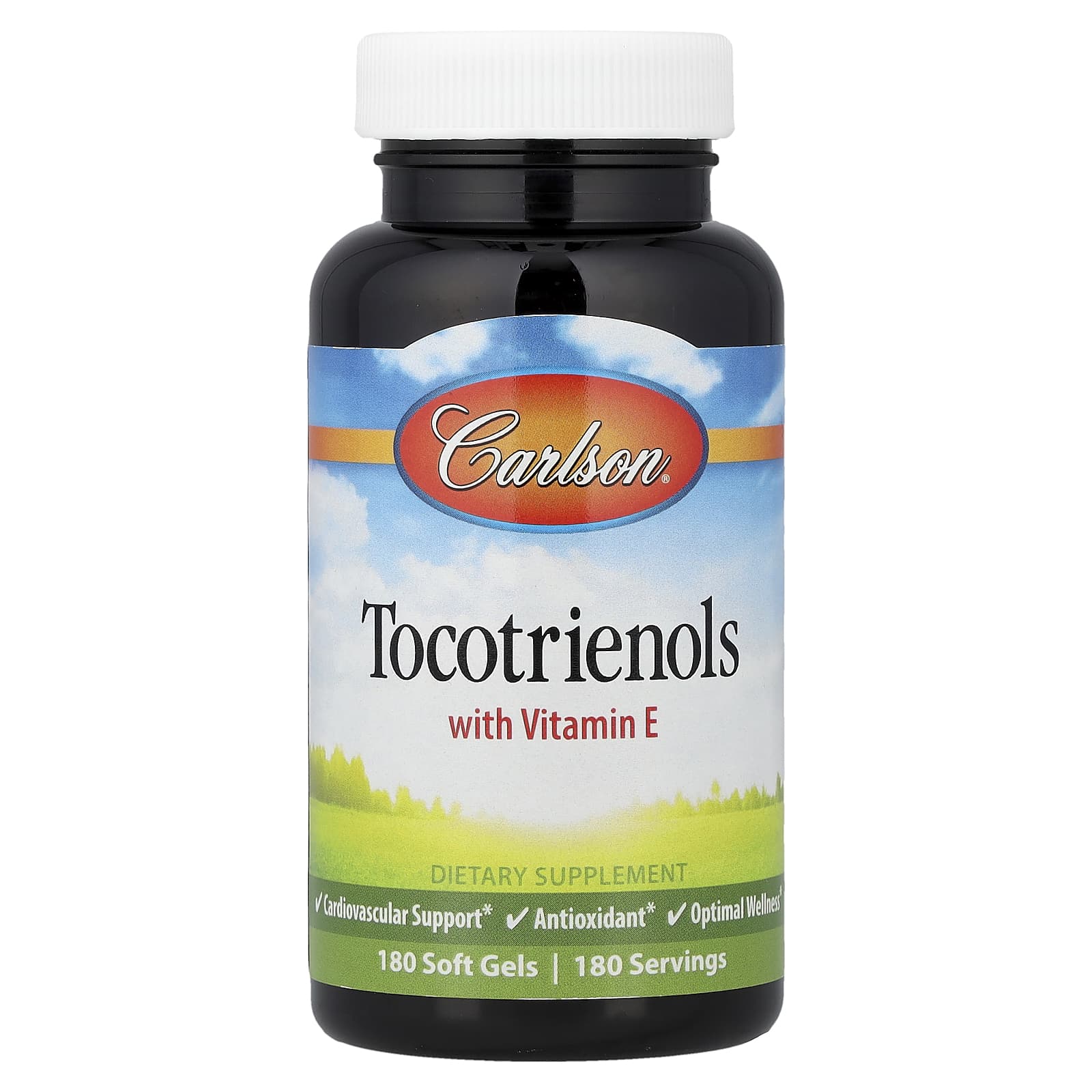 Carlson Tocotrienols with Vitamin E – 180 capsules molles — Tunisie