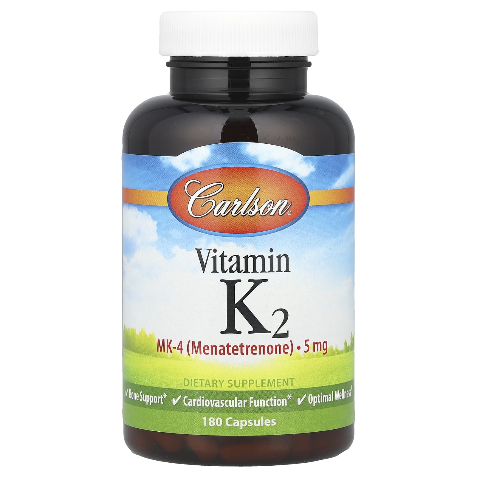 Carlson Vitamin K2 – 180 gélules — Tunisie