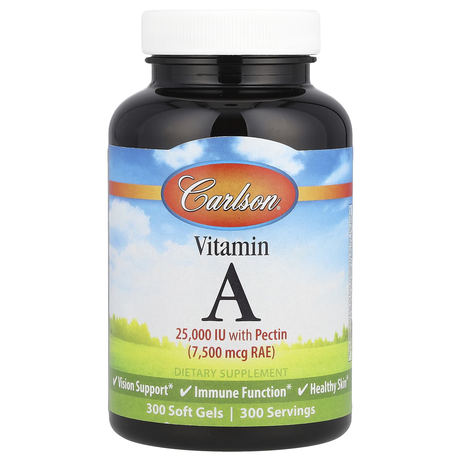 Carlson Vitamin A – 300 capsules molles — Tunisie