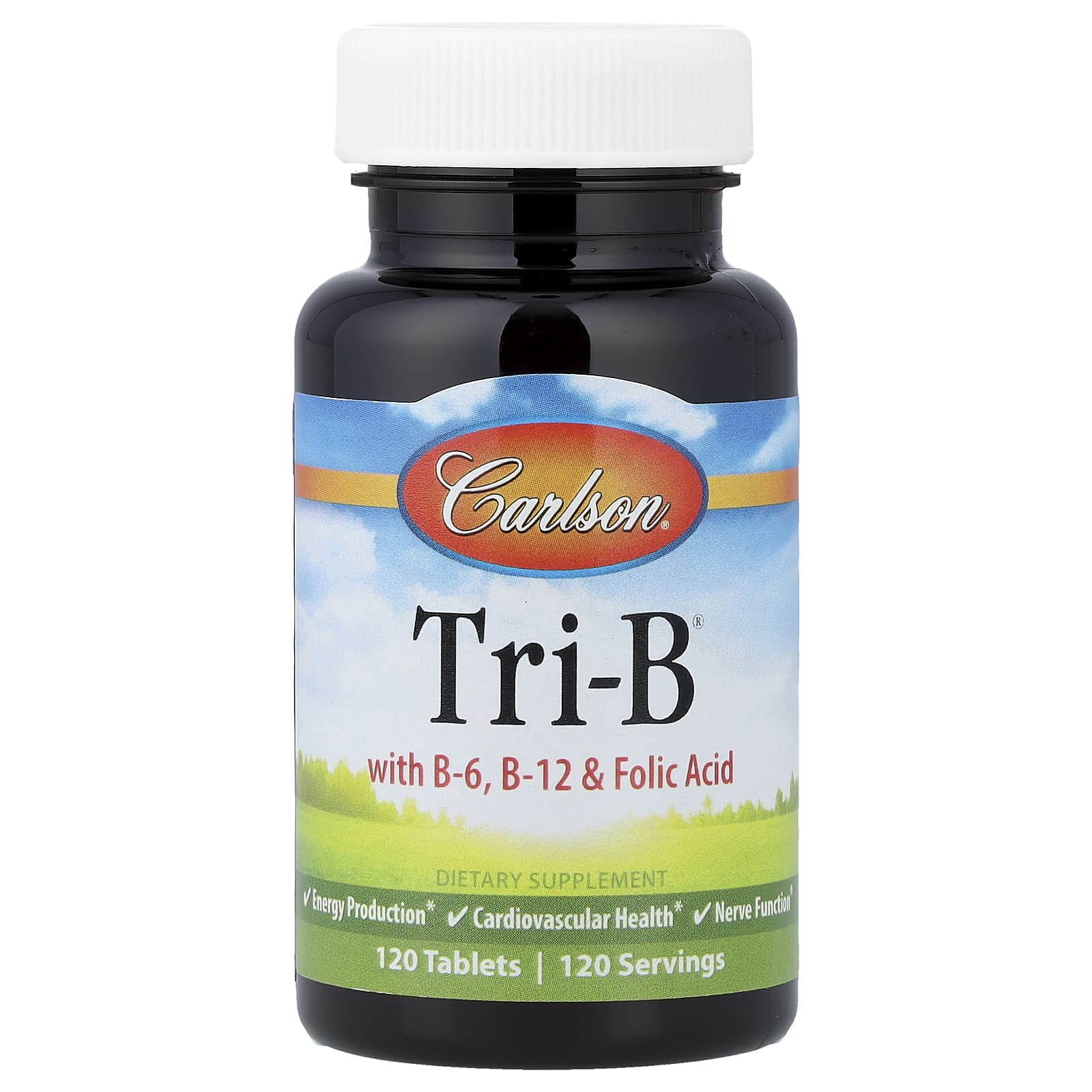 Carlson Tri-B with B-6 – 120 comprimés — Tunisie