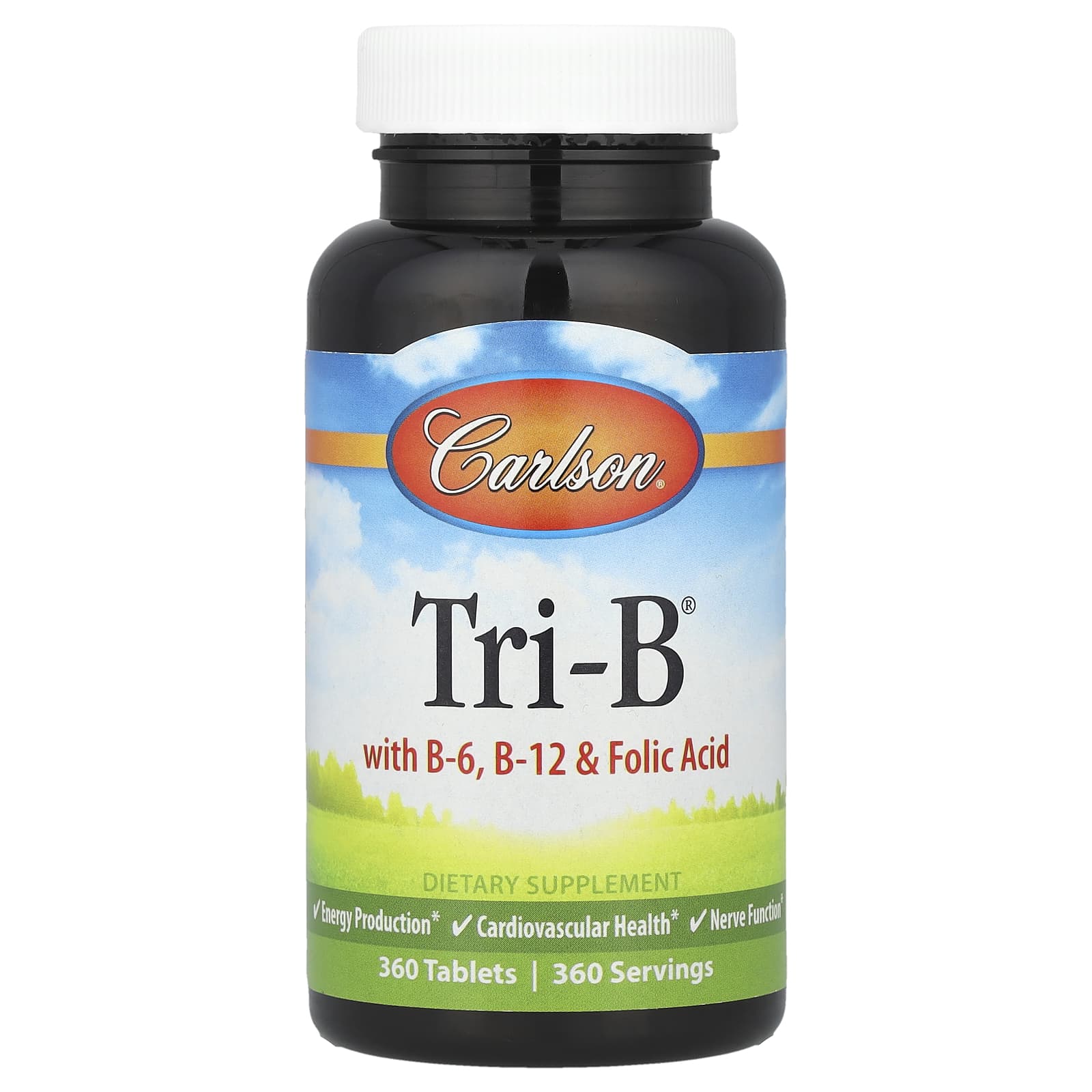 Carlson Tri-B with B-6 – 360 comprimés — Tunisie