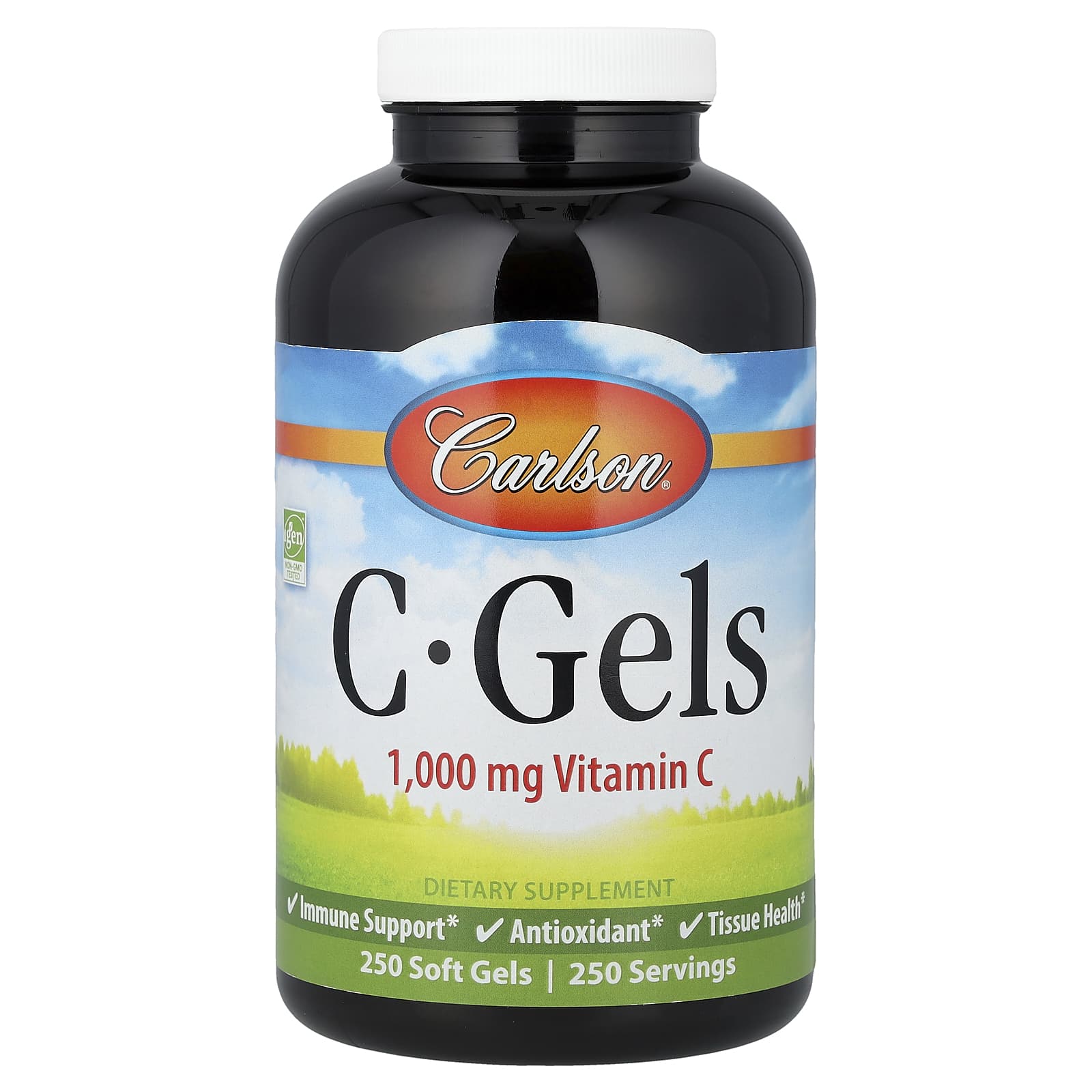 Carlson C-Gels, Vitamin C – 250 capsules molles — Tunisie