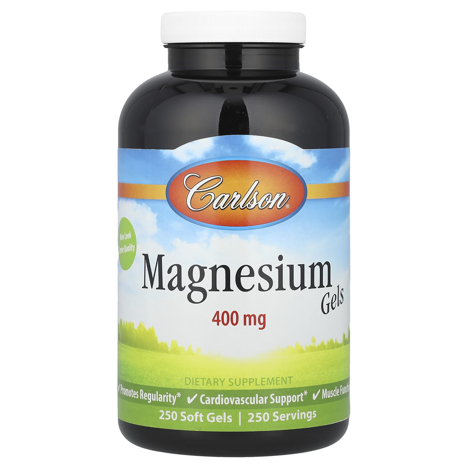 Carlson Magnesium Gels – 250 capsules molles — Tunisie