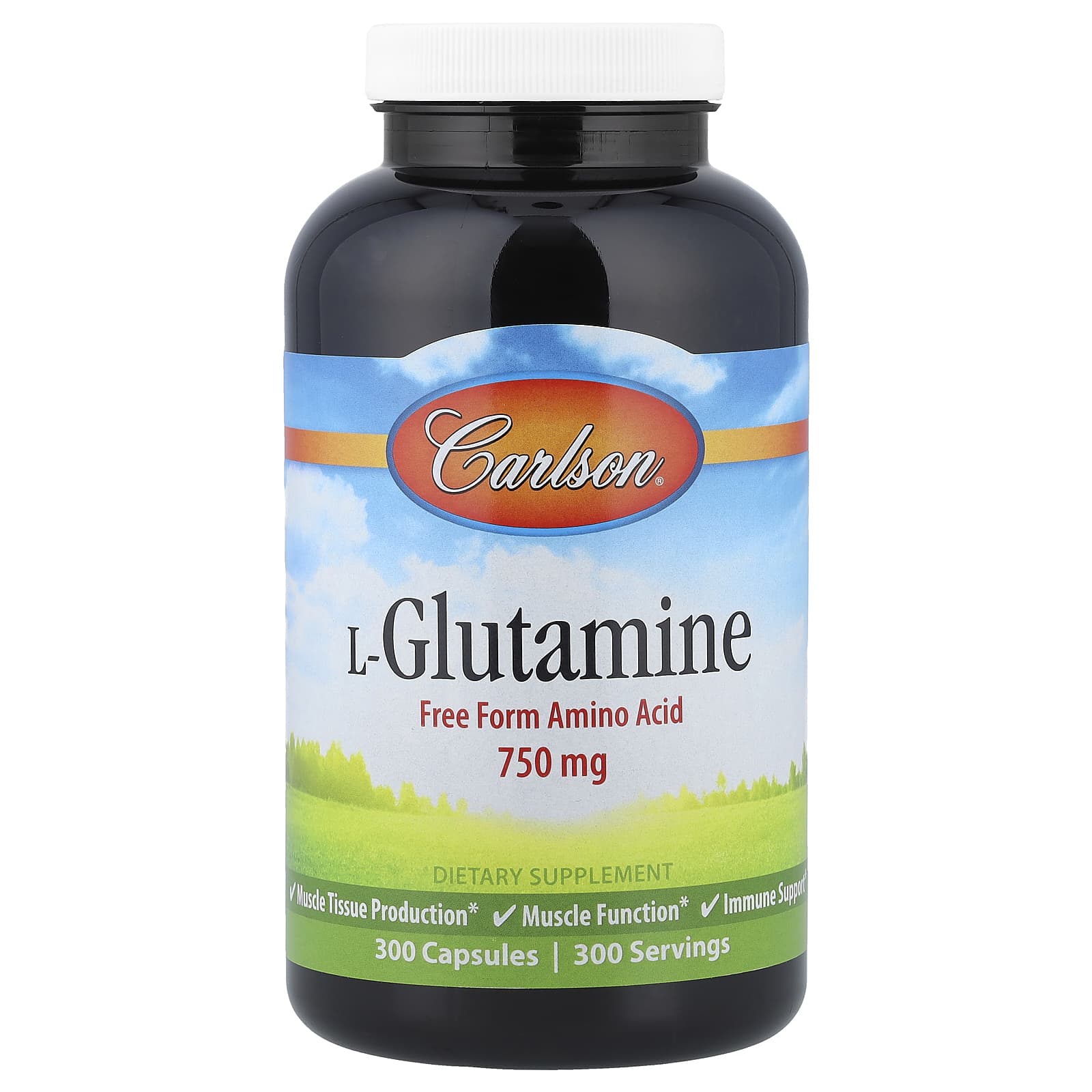 Carlson L-Glutamine – 300 gélules — Tunisie