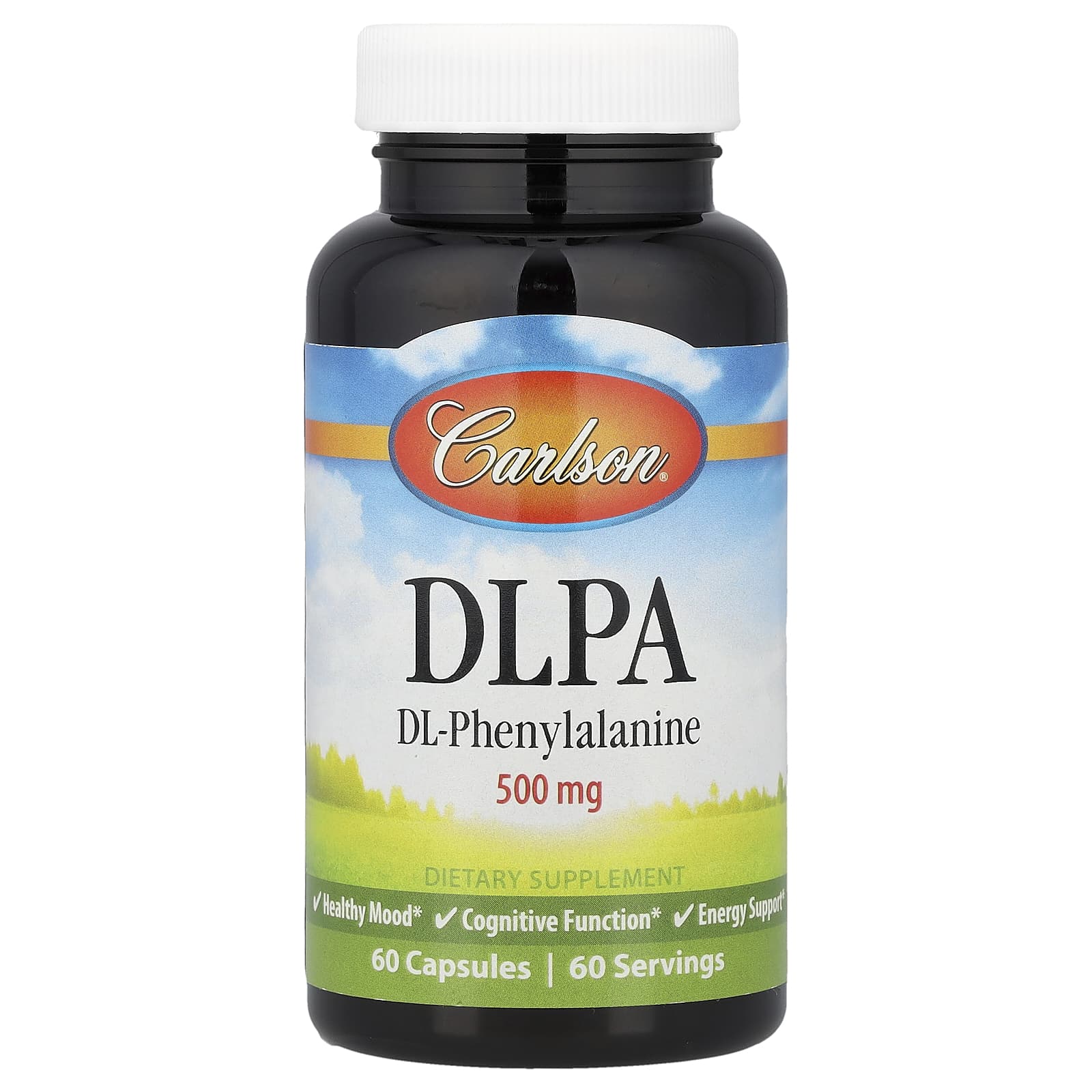 Carlson DLPA, DL-Phenylalanine – 60 gélules — Tunisie