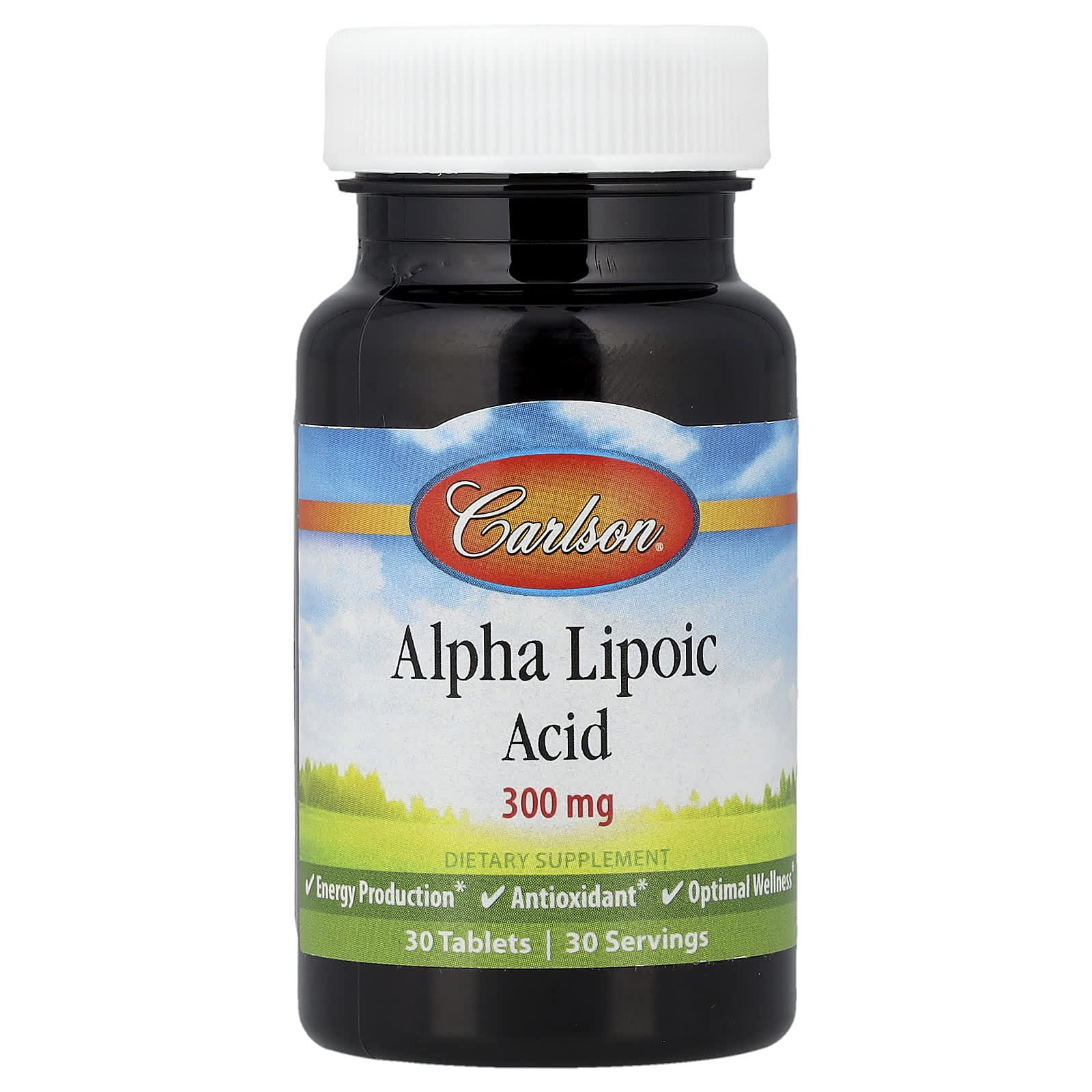 Carlson Alpha Lipoic Acid – 30 comprimés — Tunisie