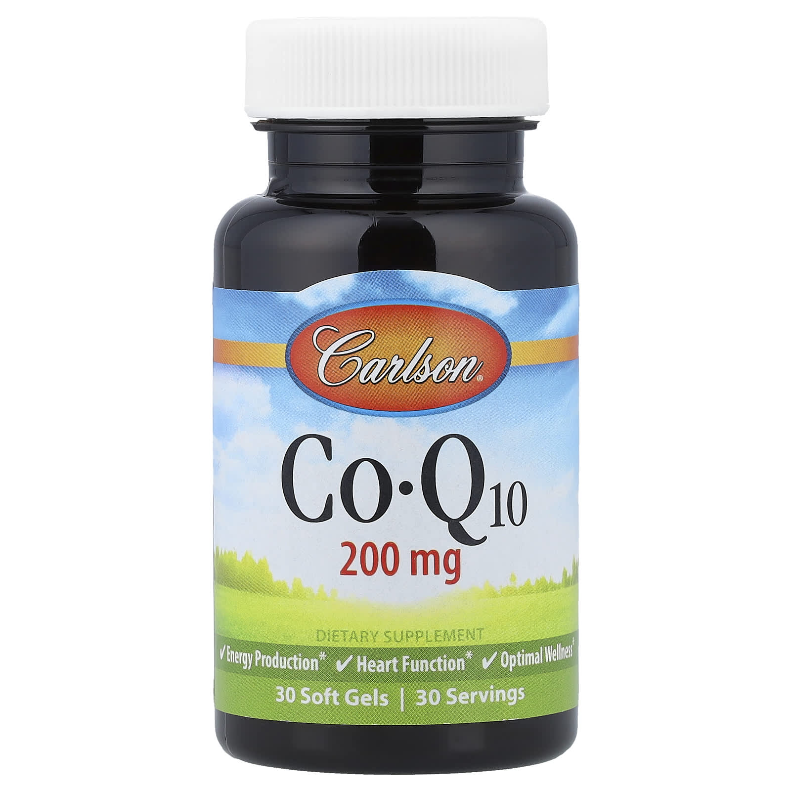 Carlson CoQ10 – 200 mg – 30 capsules molles — Tunisie