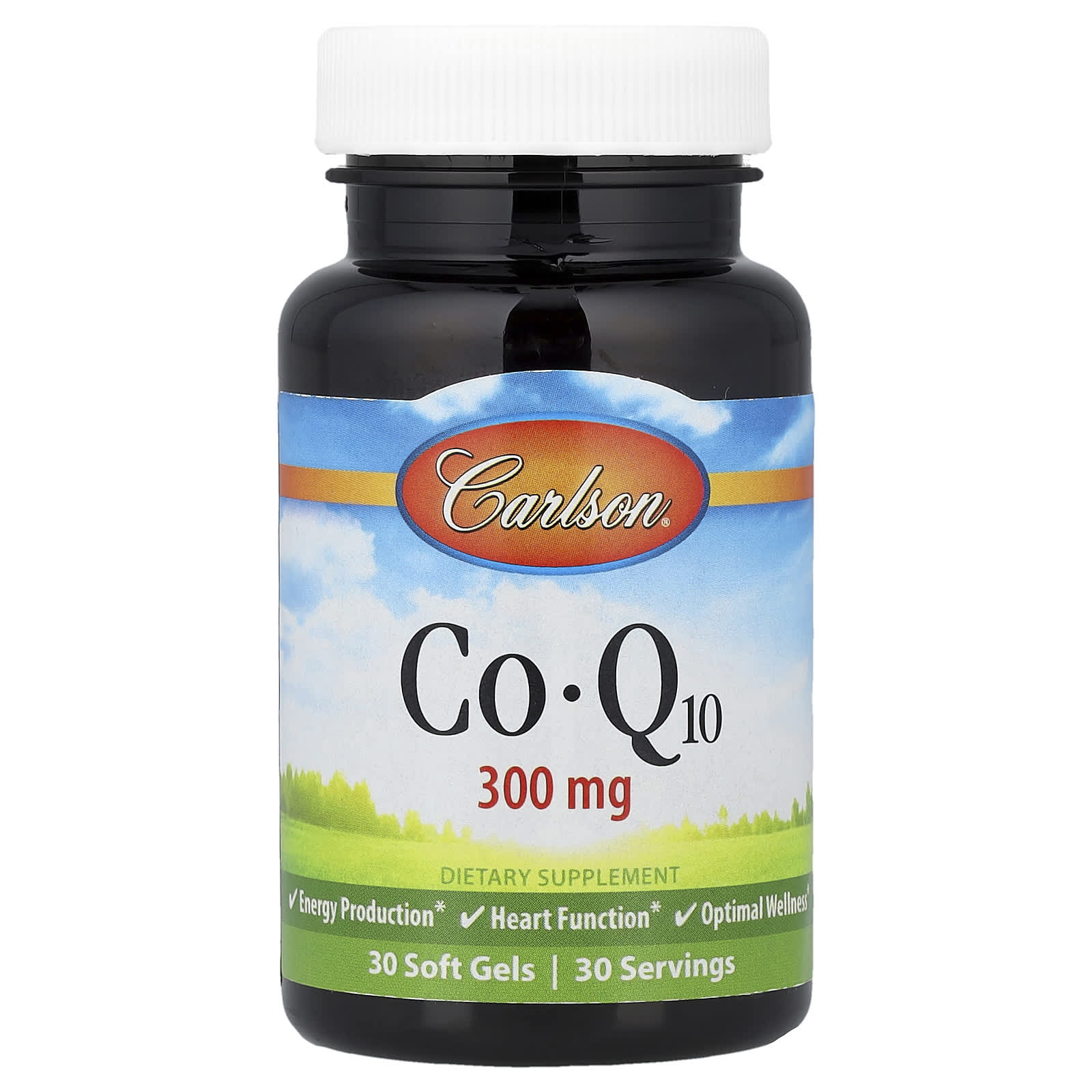 Carlson CoQ10 – 300 mg – 30 capsules molles — Tunisie