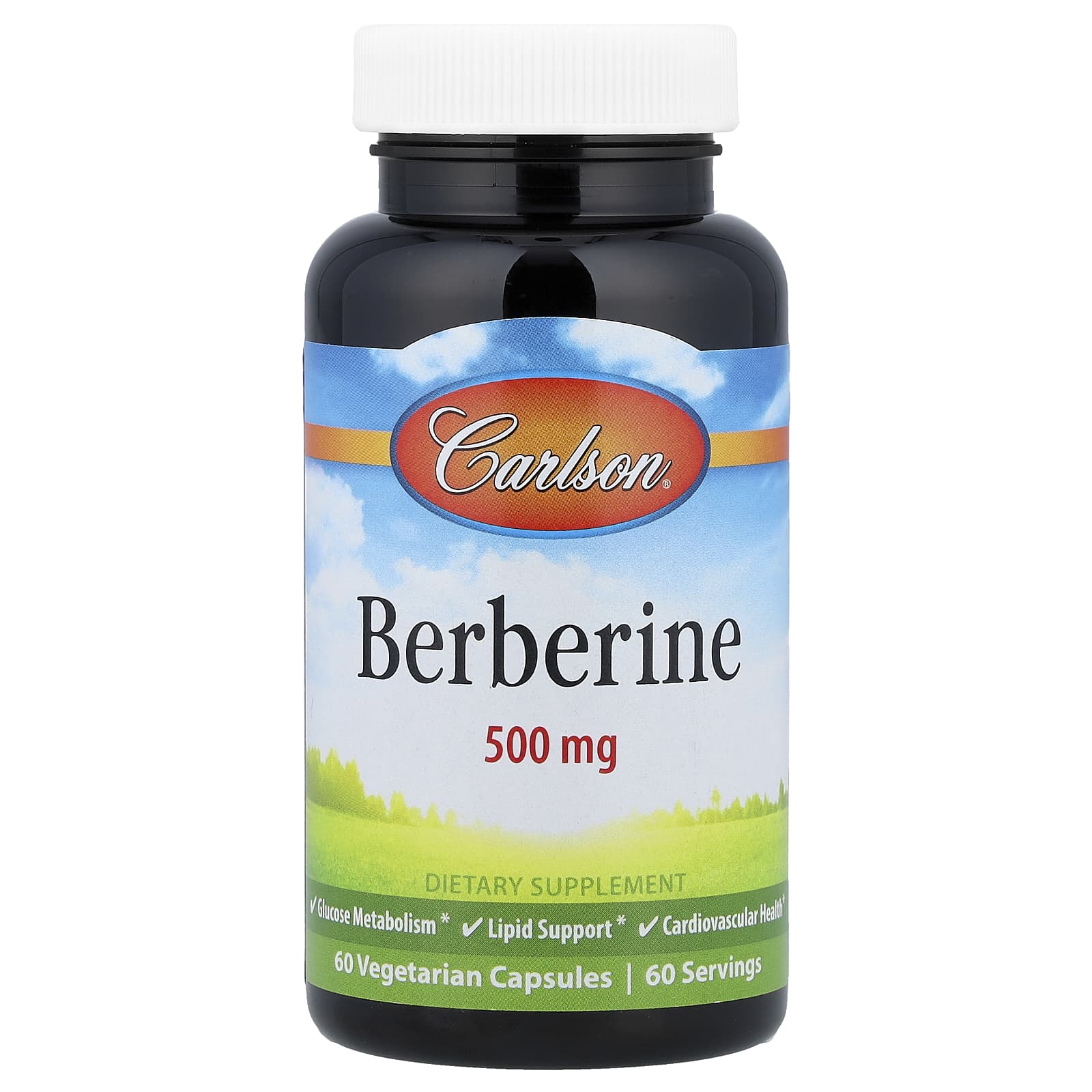 Carlson Berberine – 60 gélules végétales — Tunisie
