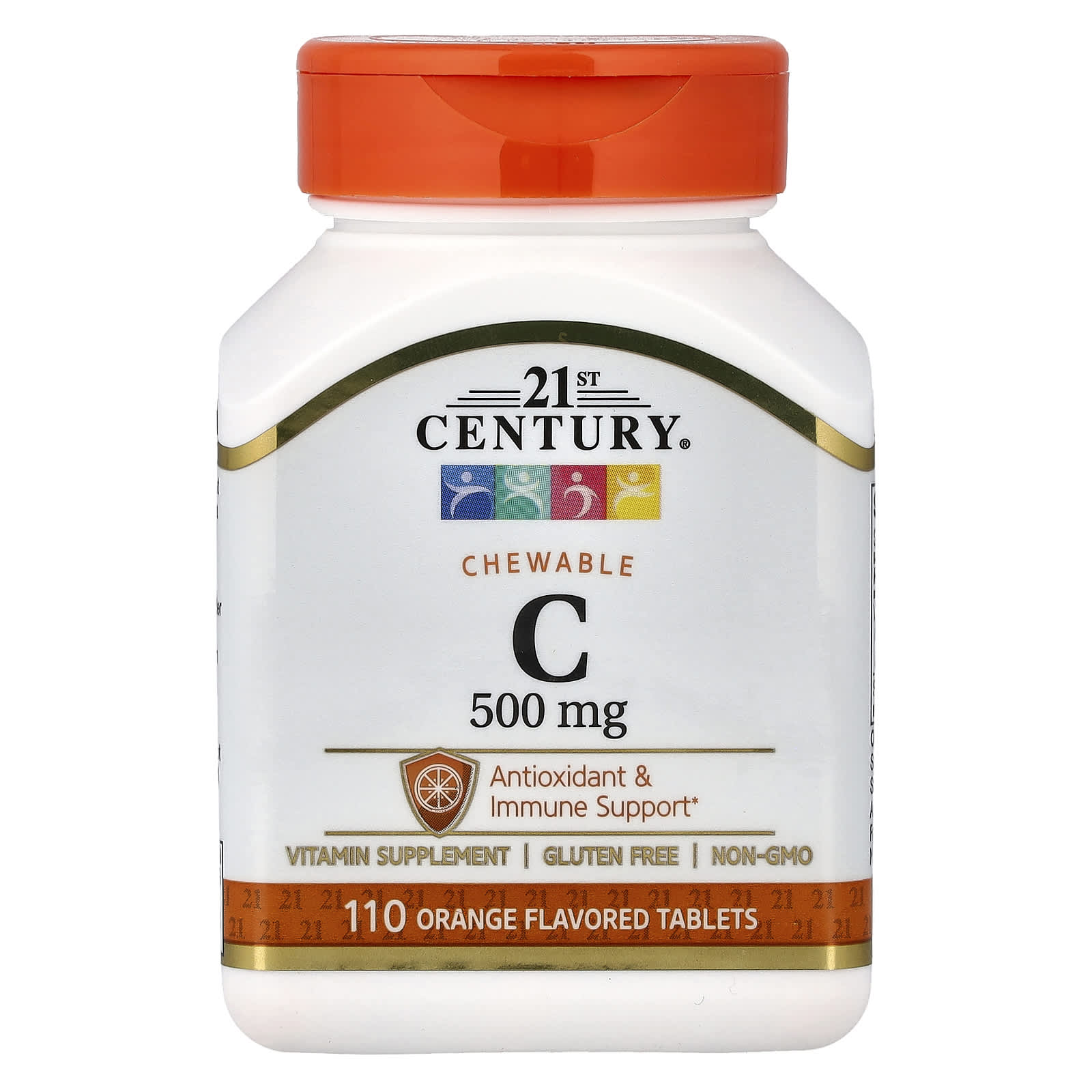 21st Century Chewable Vitamin C – Orange – 110 comprimés — Tunisie