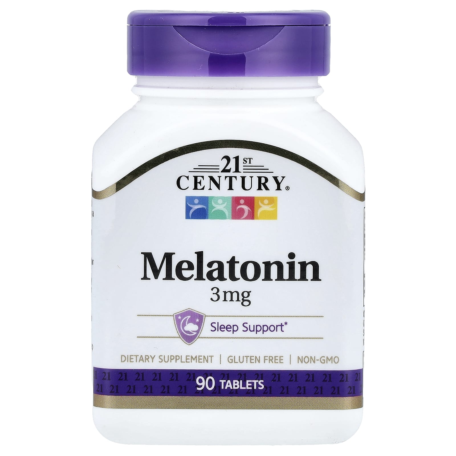 21st Century Melatonin – 90 comprimés — Tunisie