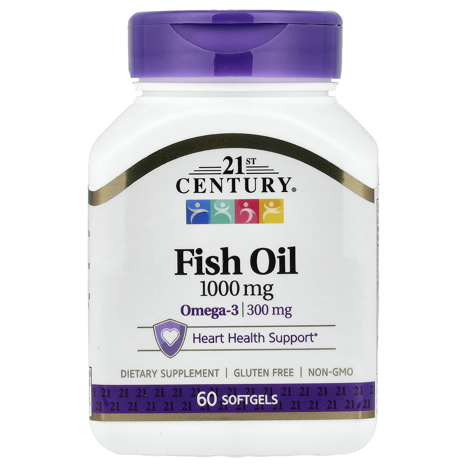 21st Century Fish Oil – 60 capsules molles — Tunisie