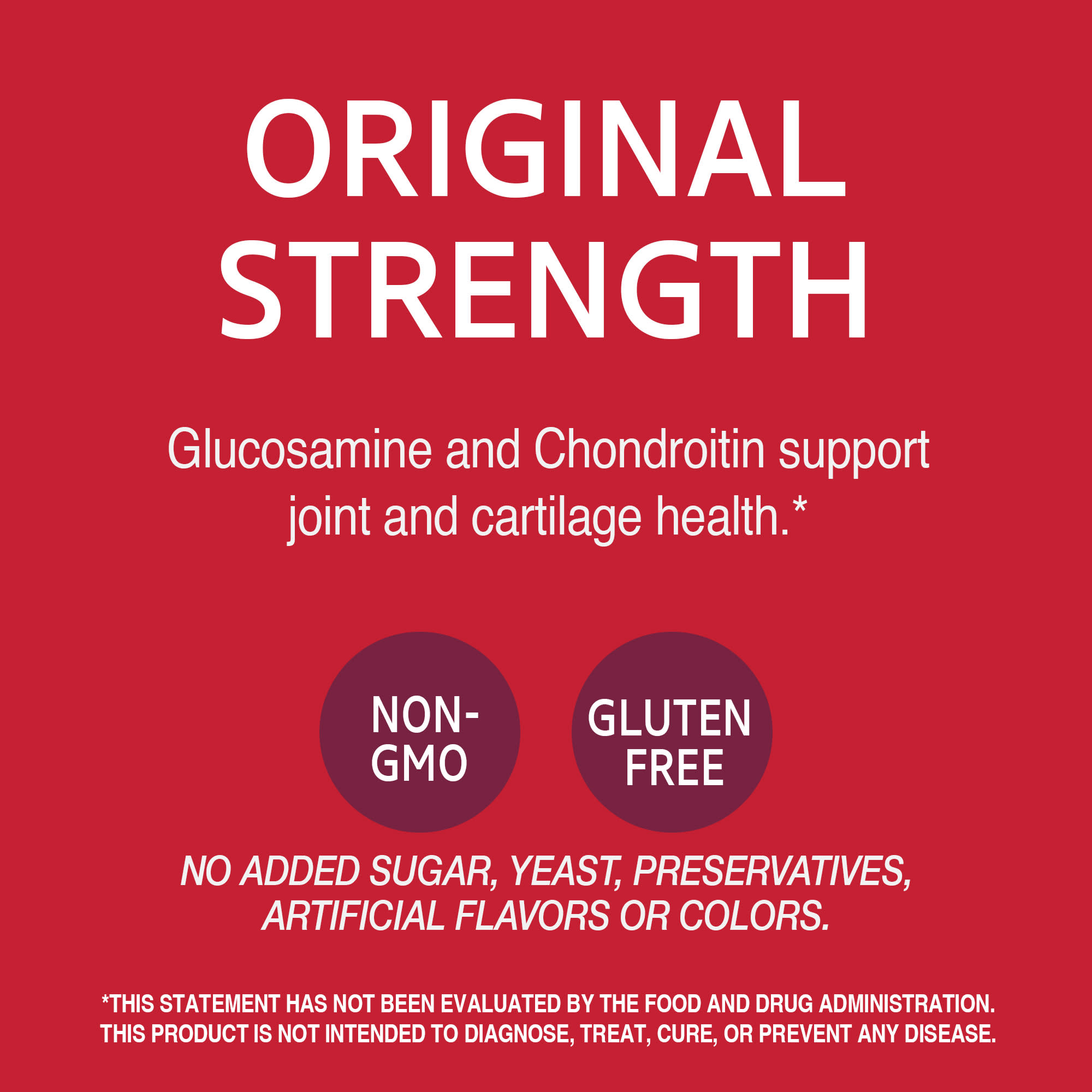 21st Century Glucosamine Chondroitin, 200 Easy to Swallow Capsules — étiquette 3