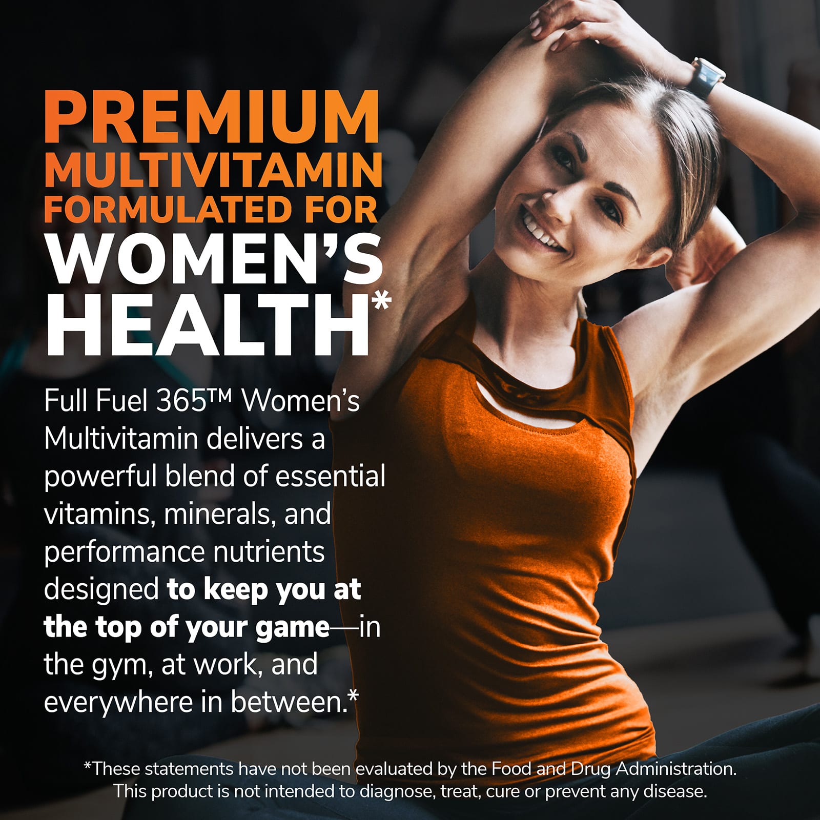 21st Century Full Fuel 365, Women's Multivitamin, Max Performance – 120 comprimés — étiquette 8