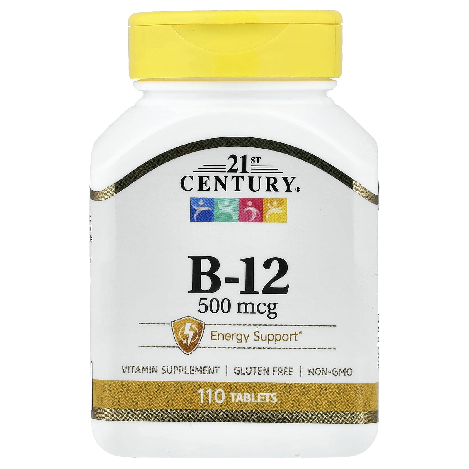 21st Century Vitamin B-12 – 110 comprimés — Tunisie