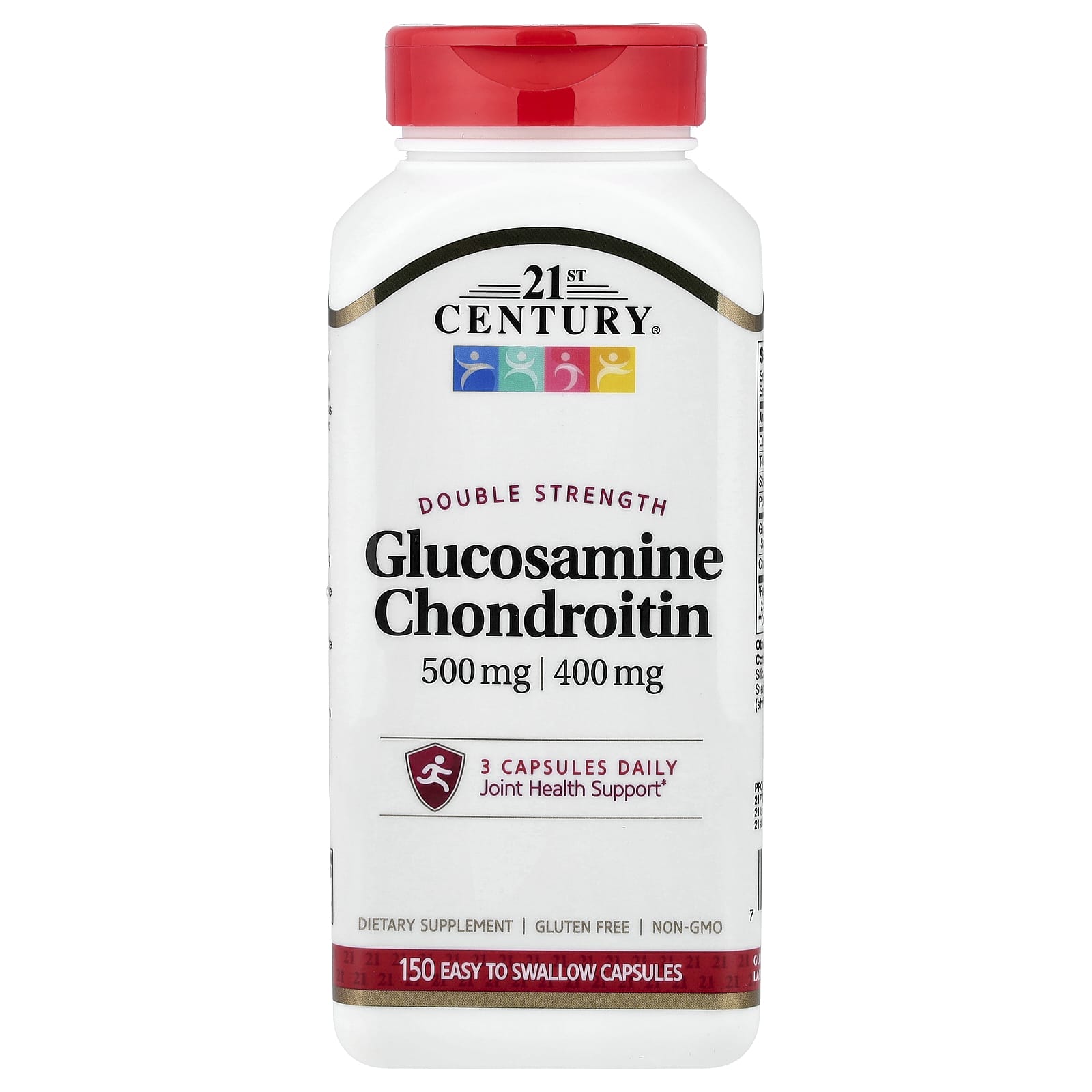 21st Century Glucosamine Chondroitin, 150 Easy To Swallow Capsules — Tunisie