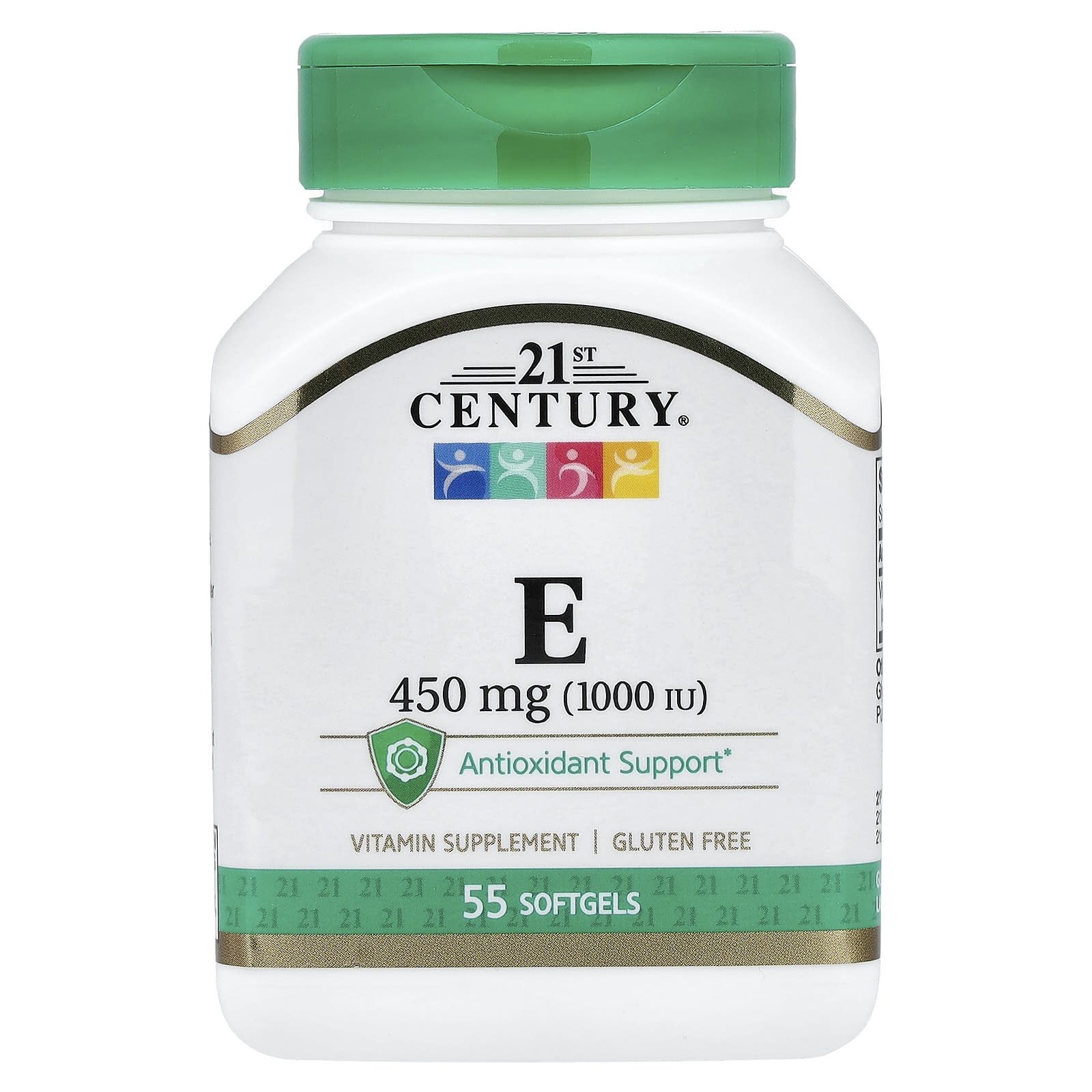 21st Century Vitamin E – 55 capsules molles — Tunisie