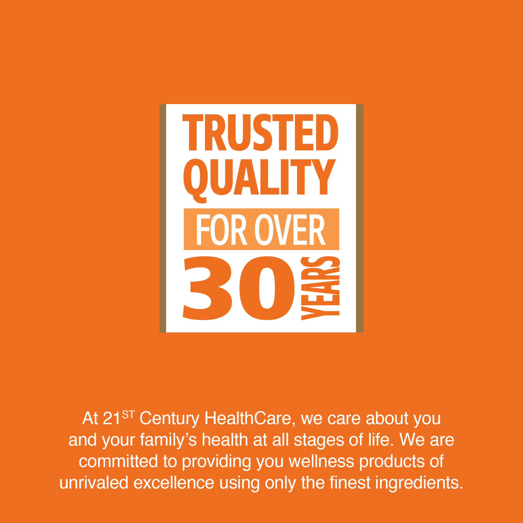 21st Century Vitamin C – 250 comprimés — étiquette 4