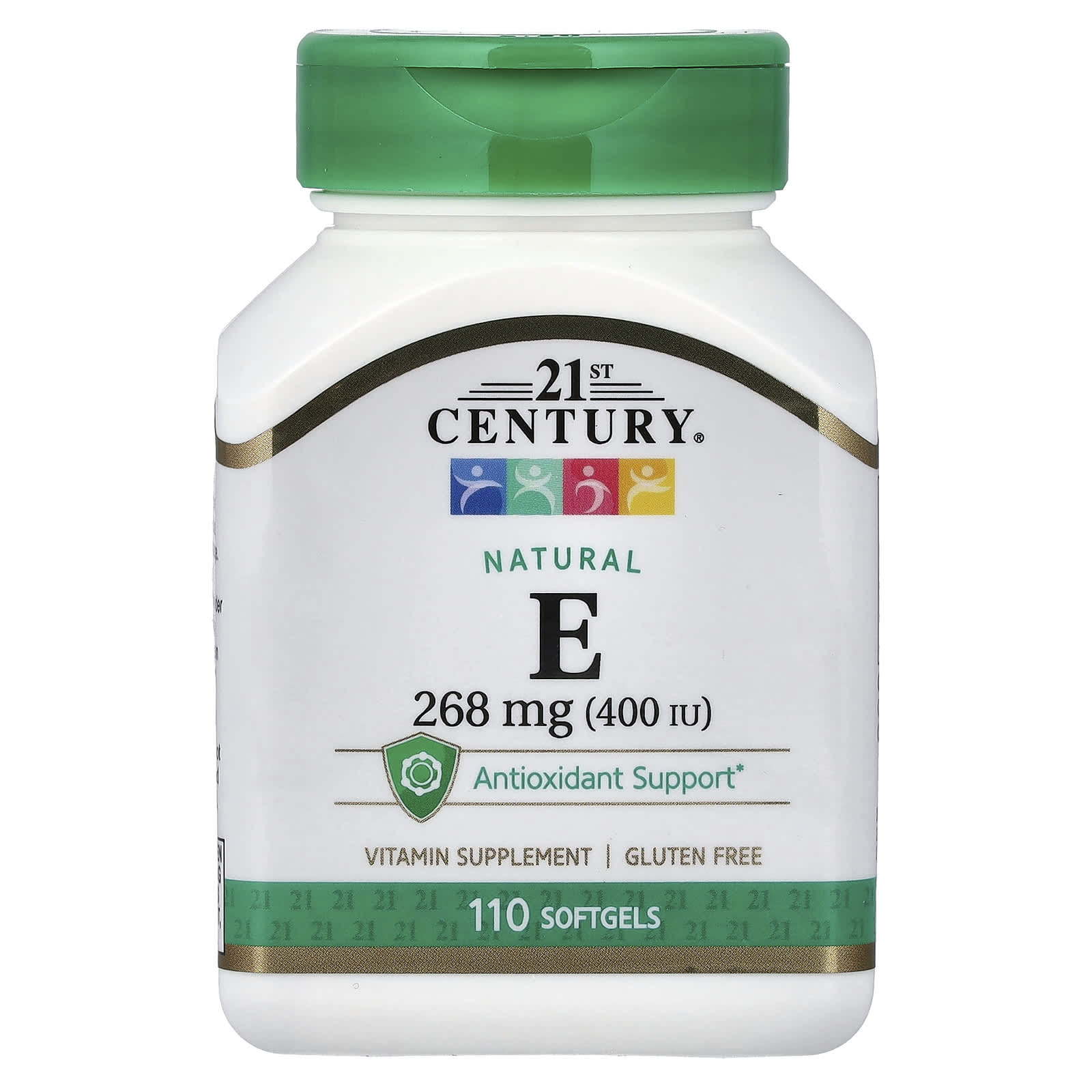 21st Century Natural Vitamin E – 110 capsules molles — Tunisie