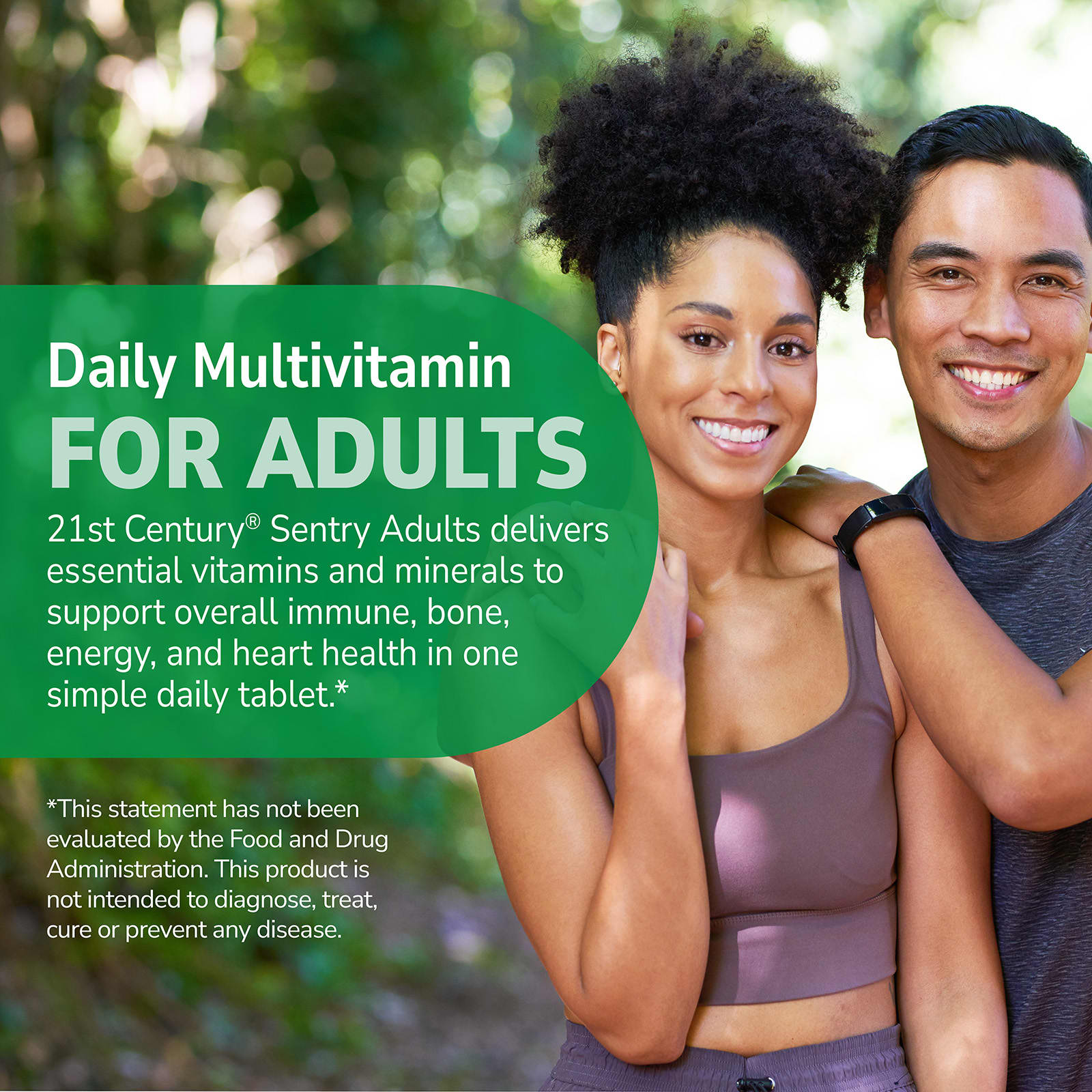 21st Century Sentry, Adults Multivitamin & Multimineral Supplement – 130 comprimés — étiquette 2