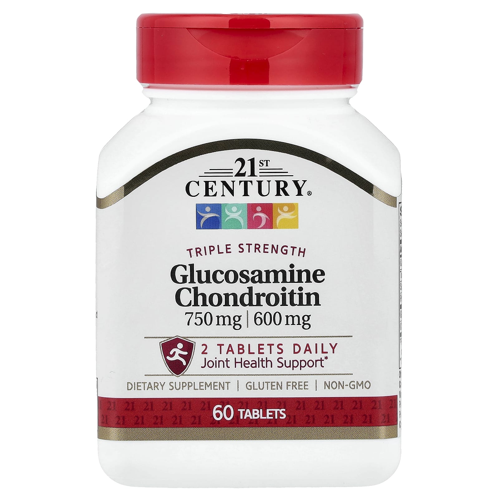 21st Century Glucosamine/Chondroitin – 60 comprimés — Tunisie
