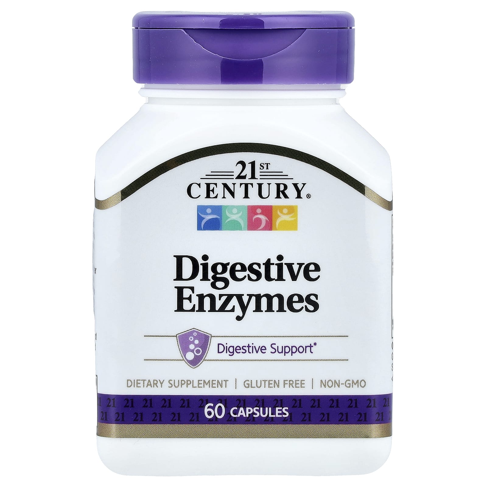 21st Century Digestive Enzymes – 60 gélules — Tunisie