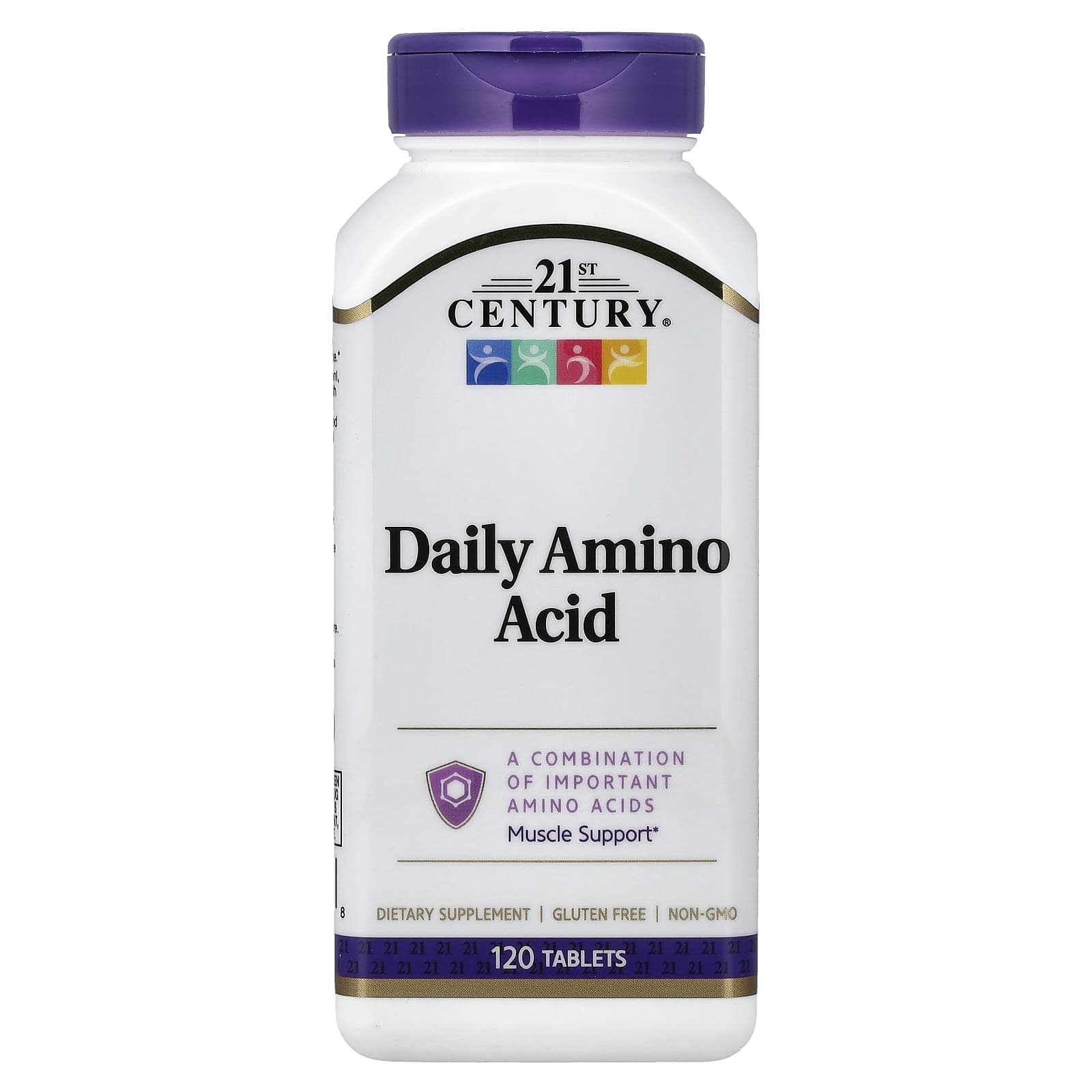 21st Century Daily Amino Acid – 120 comprimés — Tunisie