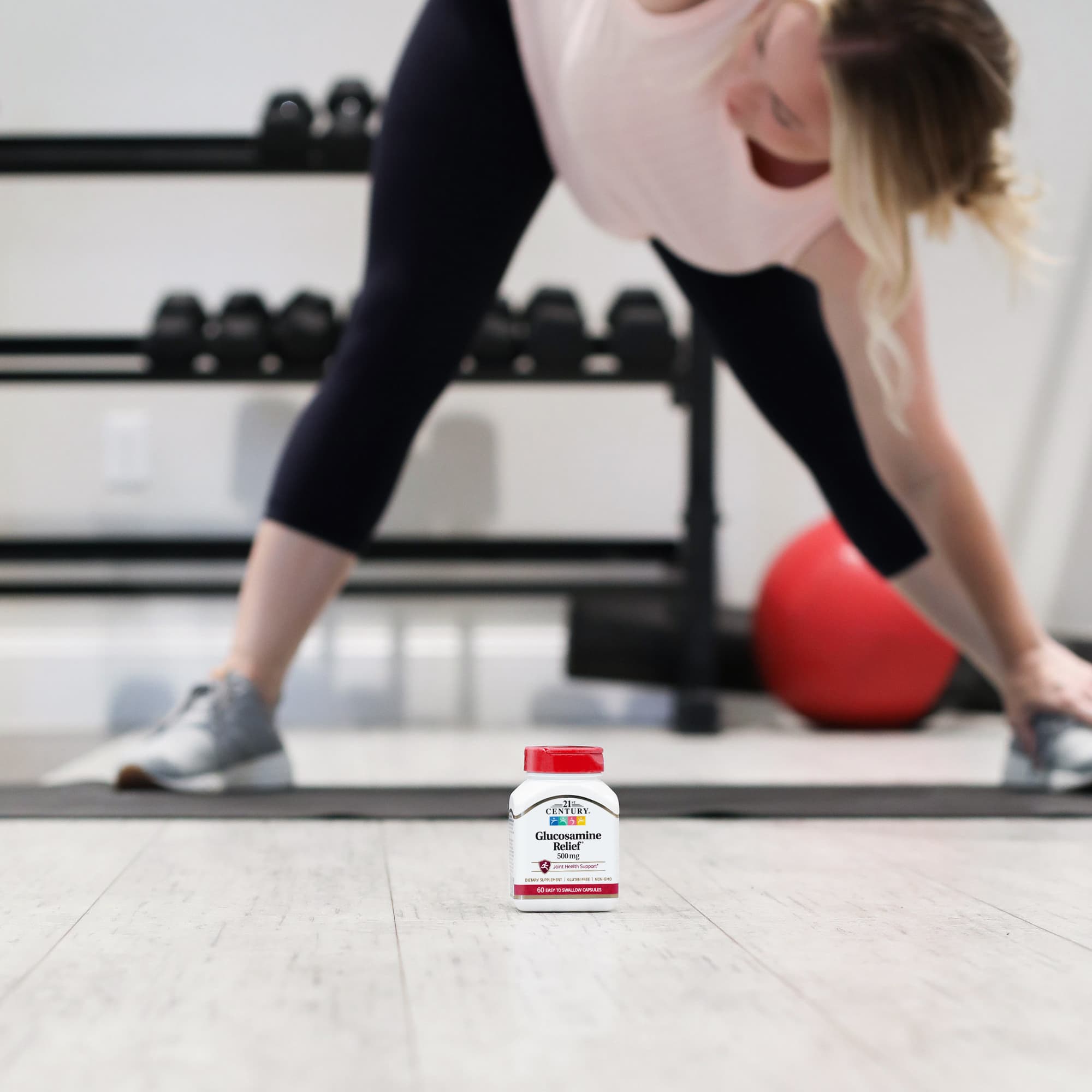 21st Century Glucosamine Relief – 500 mg — étiquette 1